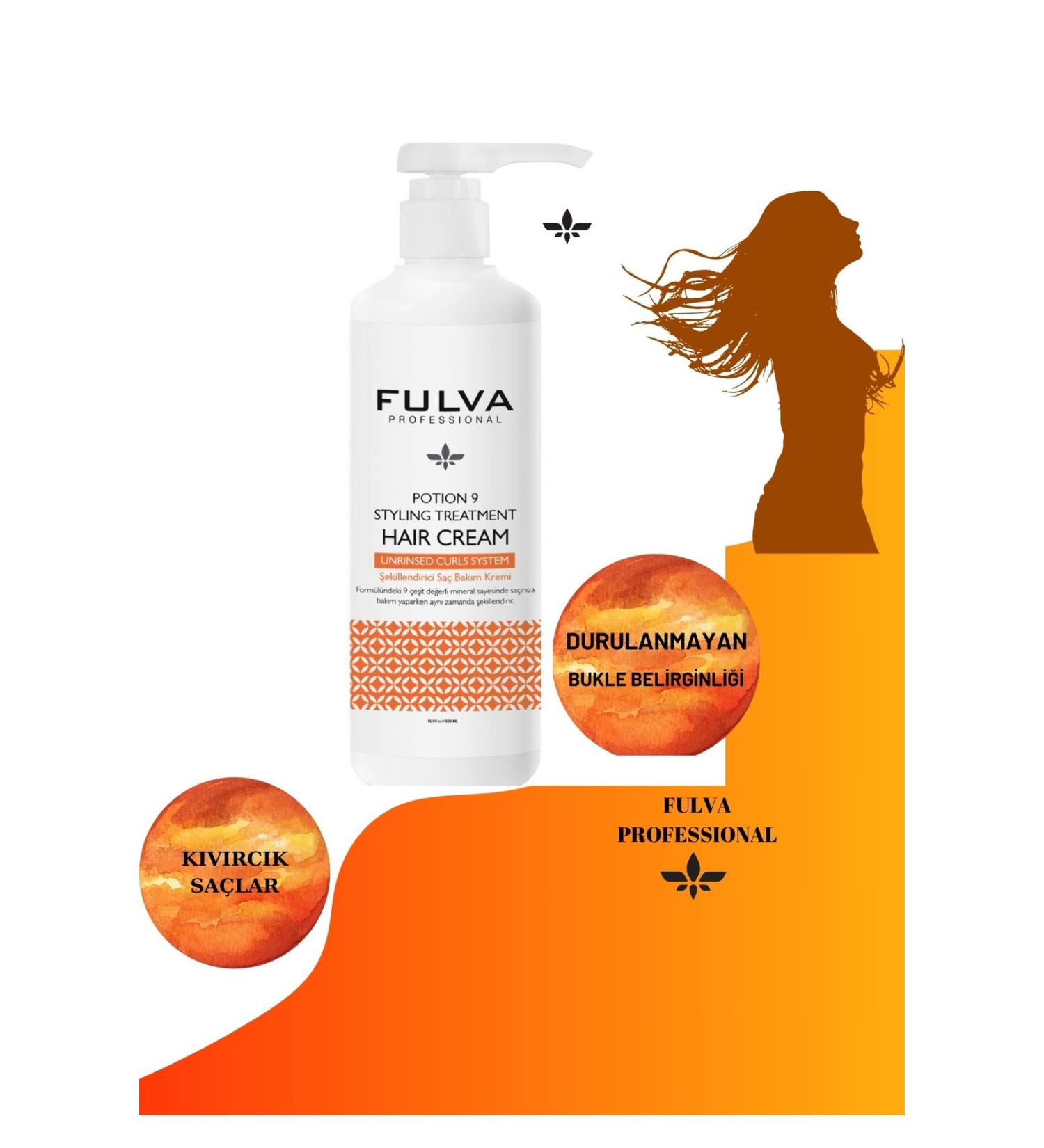 Fulva Potion-9 Curl Defining Leave-In Styling Conditioner 500 ml - Buy Online on GoSupps.com