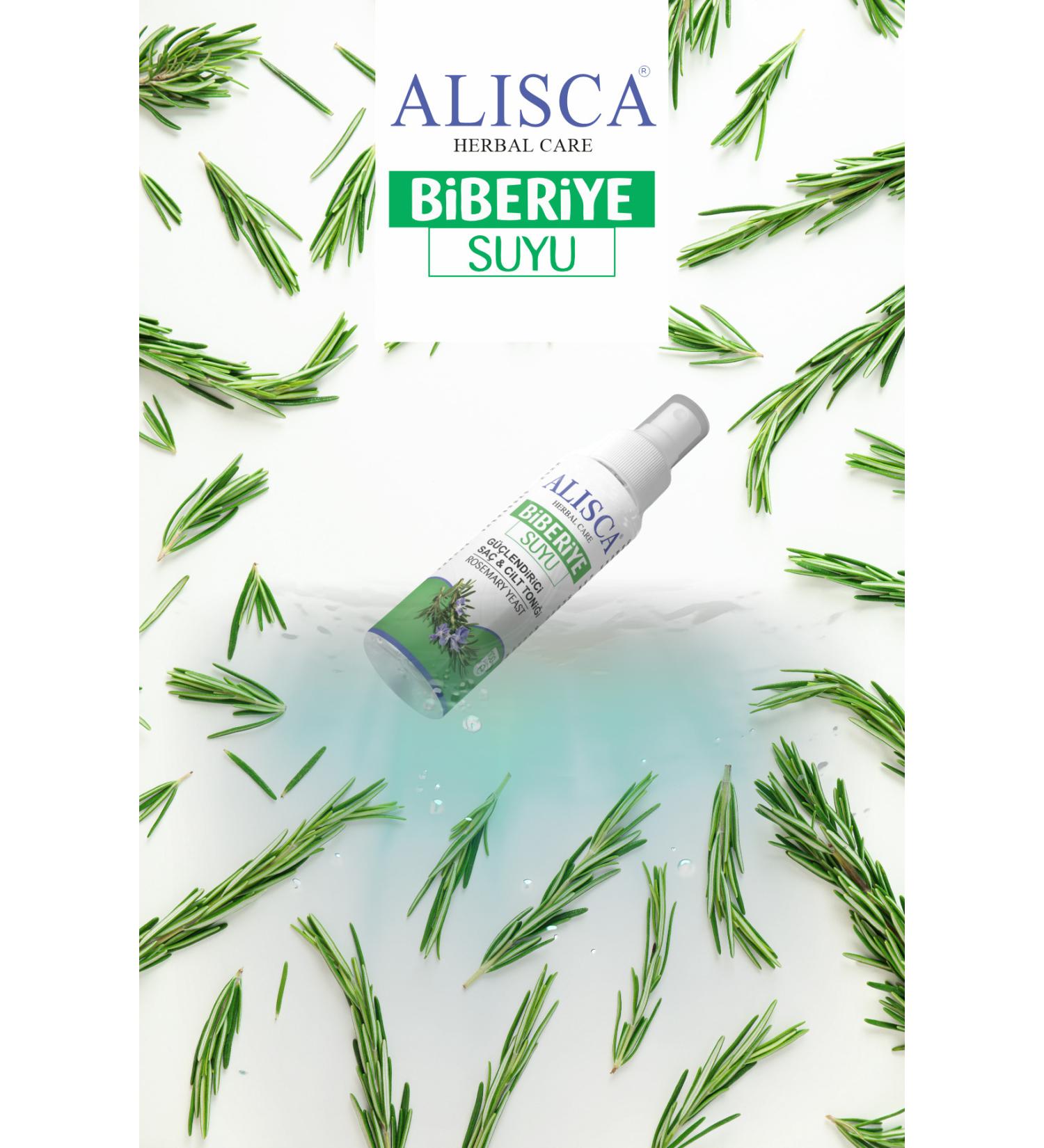 Alisca Rosemary water anti-hair loss & pore tightening Strengthening and fast hair growth volume 100 ML - Buy Online on GoSupps.com