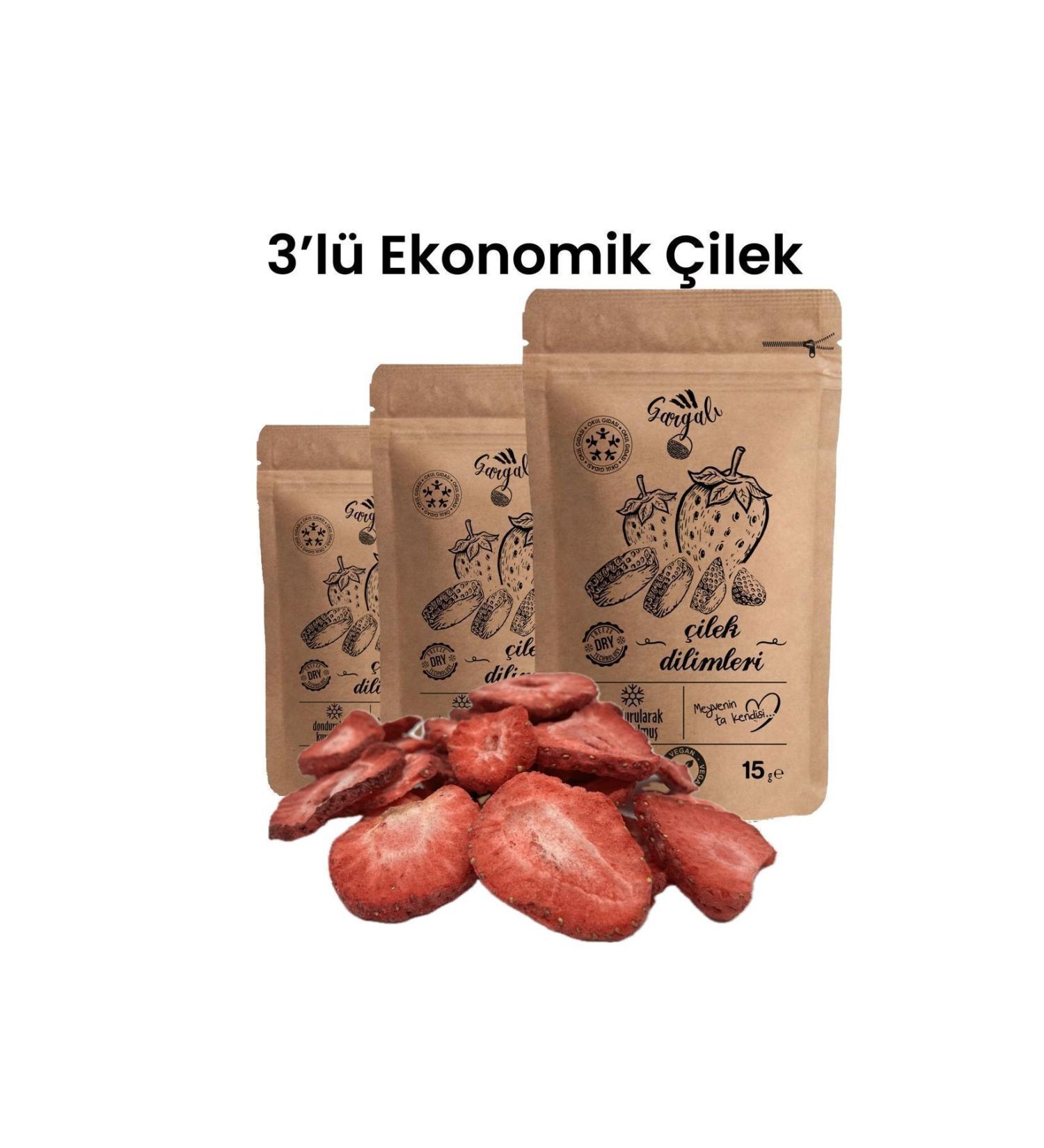 gargal 3-pack Freeze Dried Strawberry From Manufacturer Dried Fruit Freeze Dried Fruit Chips - Buy Online on GoSupps.com