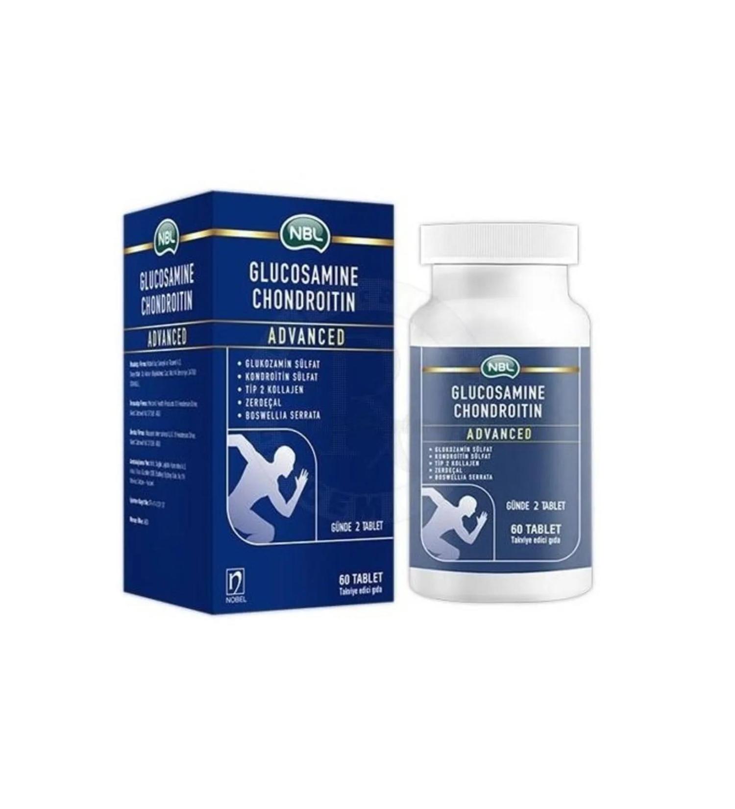 NBL Glucosamine Chondroitin Advanced 60 Tablets