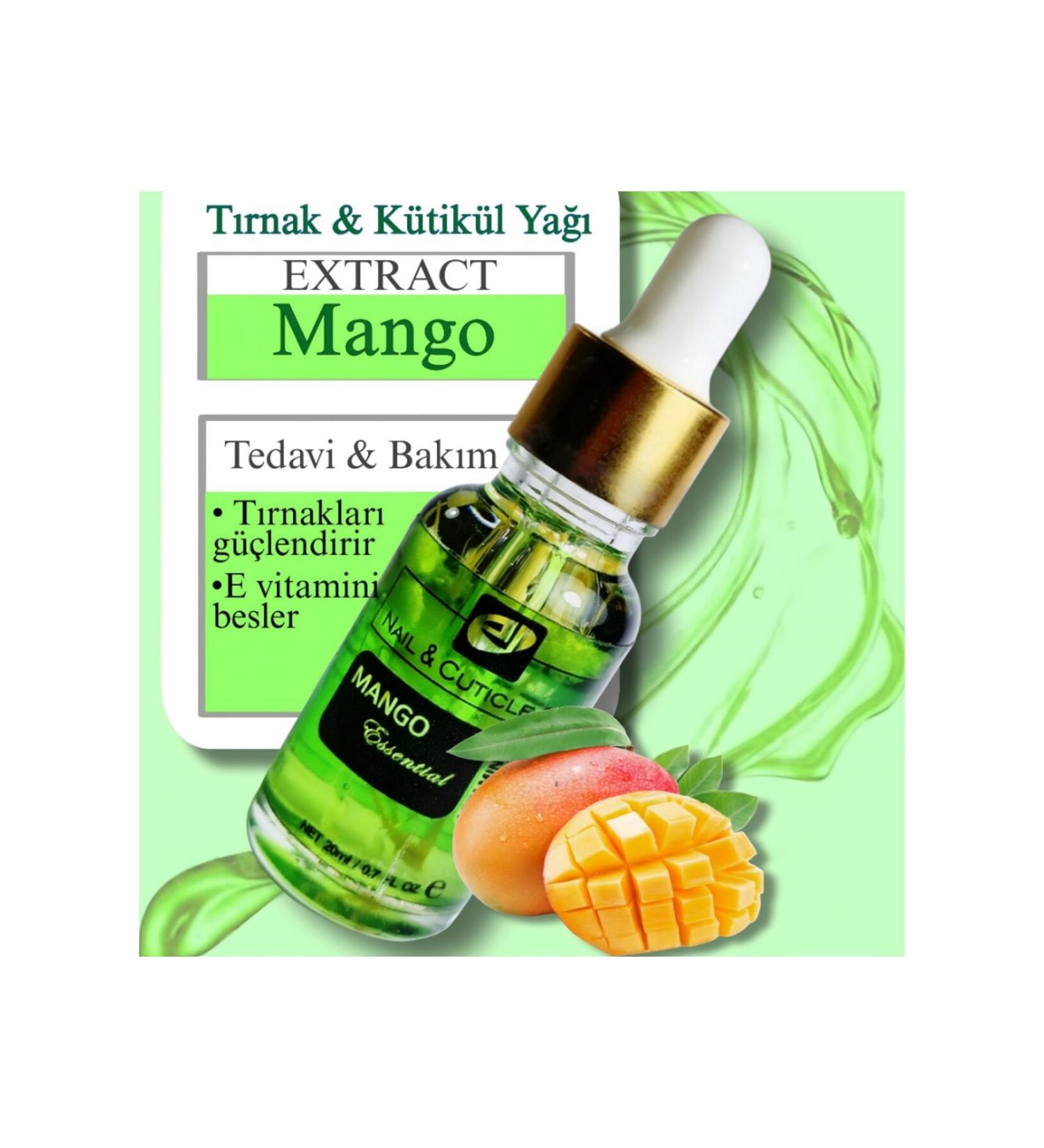 ECLAT Vitamin Nail & Cuticle Oil 20 Ml Mango Essential