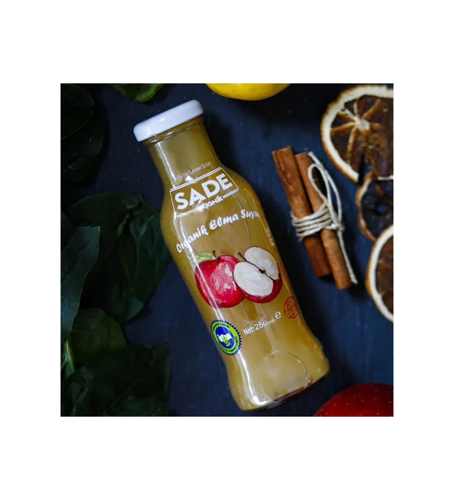 SADE Organic X 2 Bottle Apple Juice 250 ml