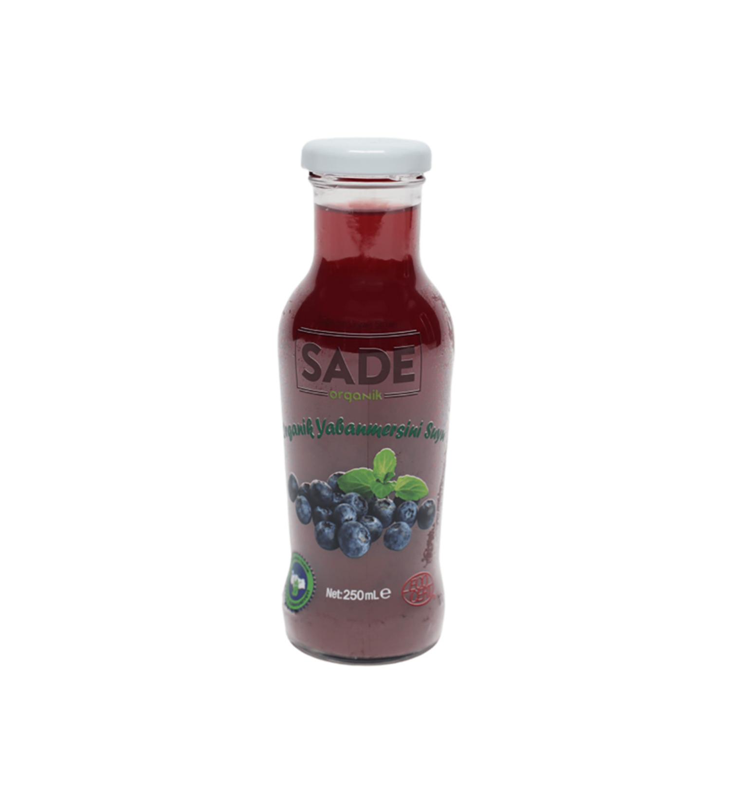 SADE Organic X 2 Bottles Blueberry Juice 250 ml