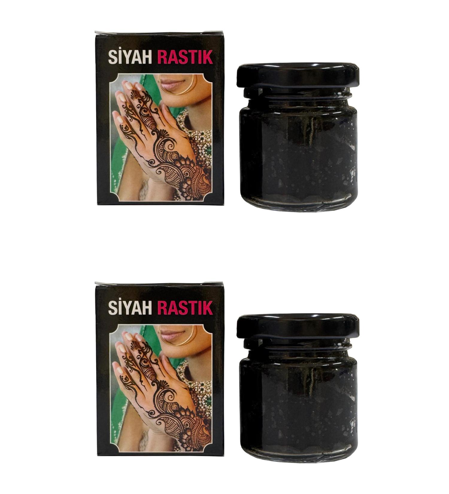 Aktarloji 2 Pieces Black Raspberry For Henna