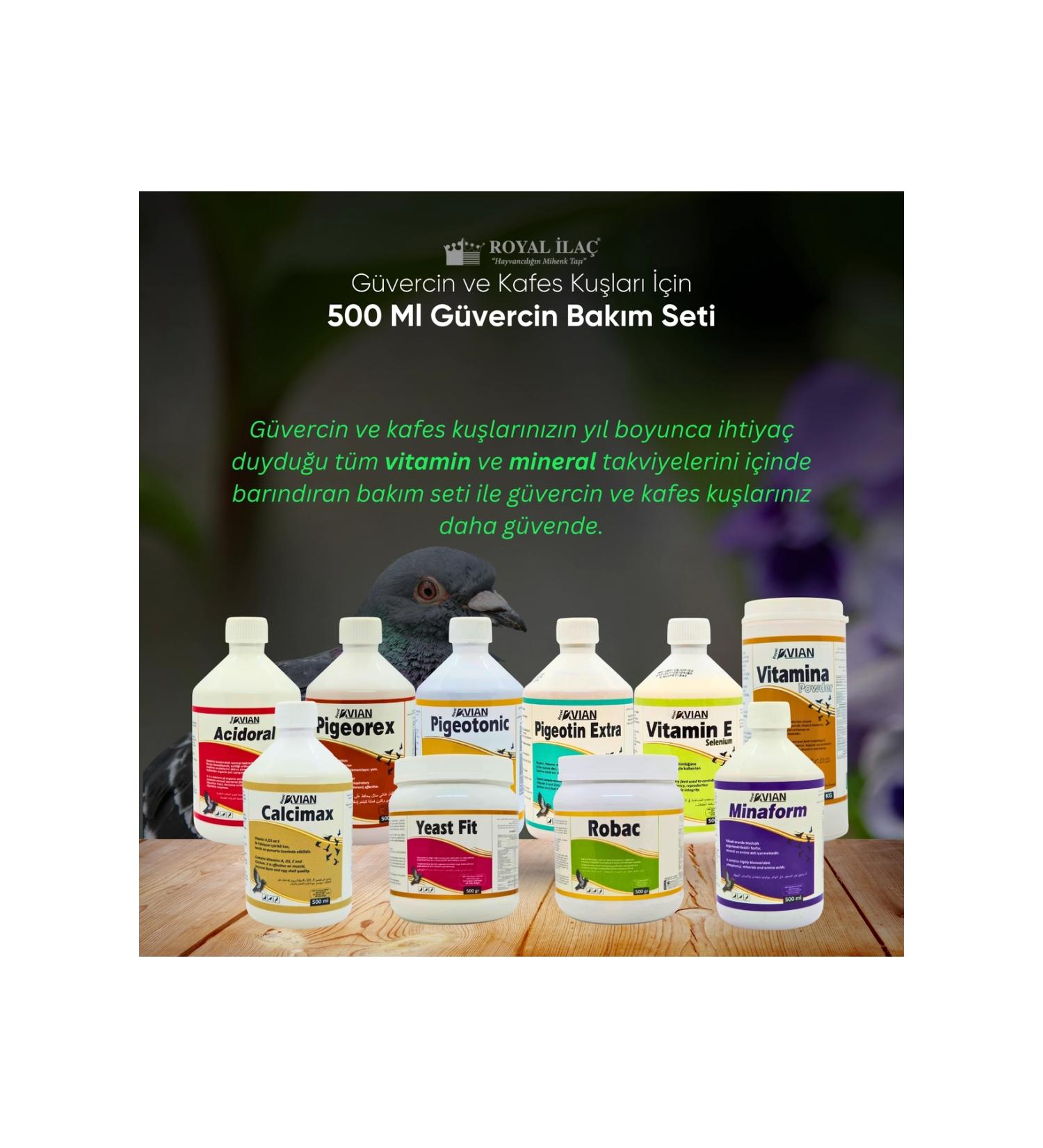 Royal la Royal la 500 Ml. Pigeon Care Set