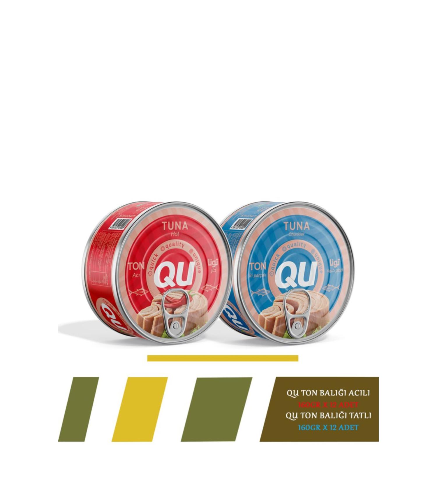 QU Spicy and Sweet Tuna 24X160GR - Buy Online on GoSupps.com