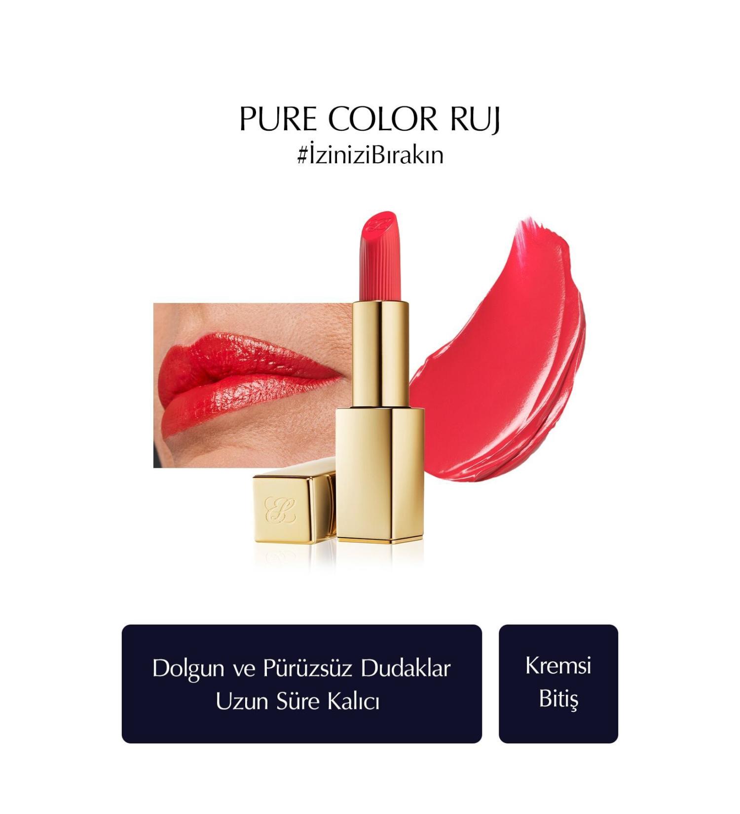 Estee Lauder Easy-to-Apply Formula Long-Lasting Plumping Creamy Satin Finish Lipstick-330 KEYON.94