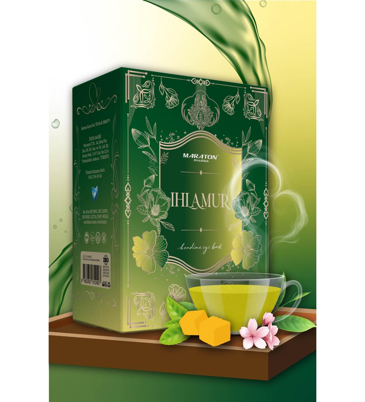 MARATHON Linden Tea (Linden Ginger Cinnamon Turmeric Black Pepper Galangal Allspice Clove)