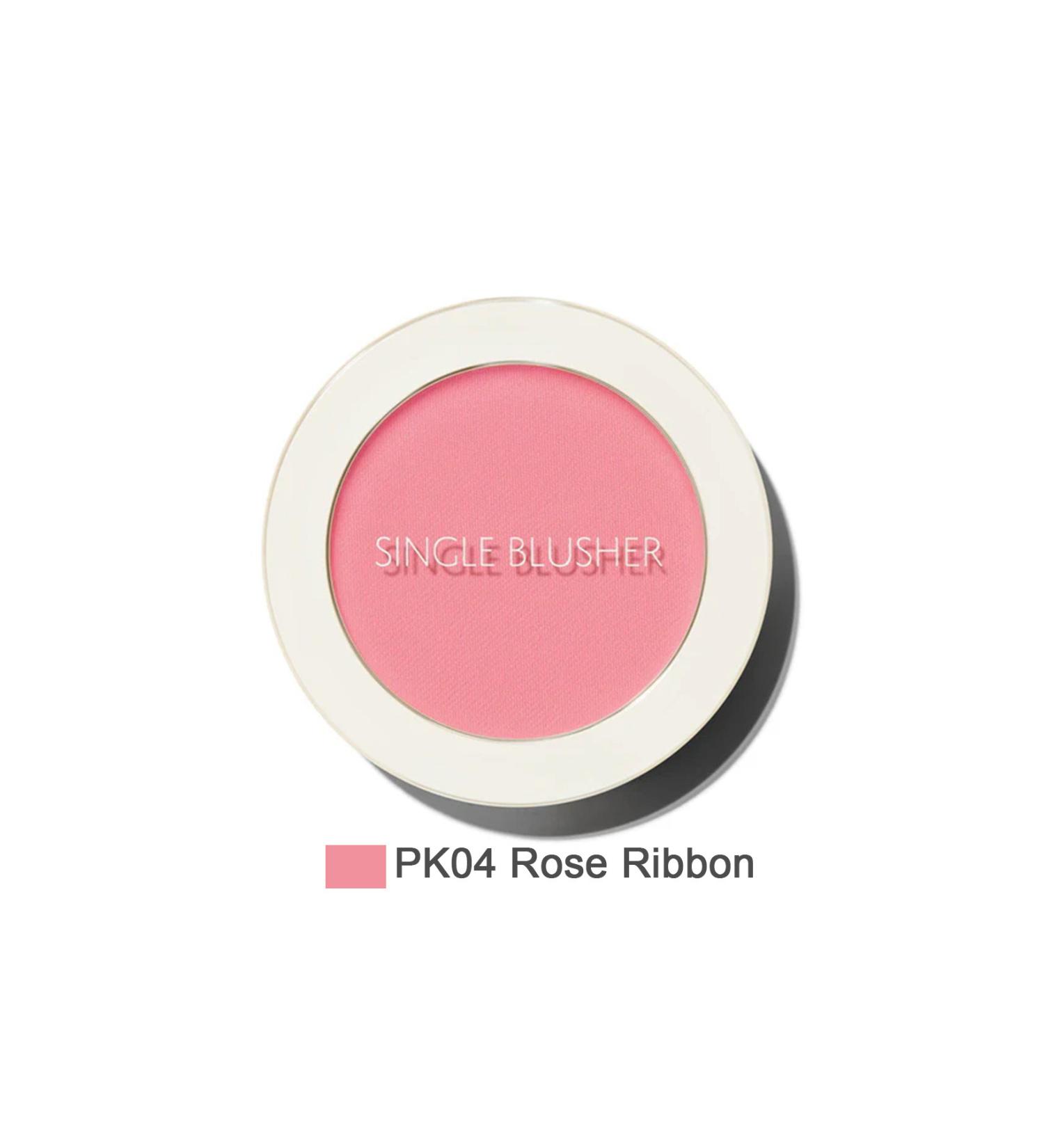 The Saemmul Single Powder Blush - Sebum Control - Saemmul Single Blusher - Rose Ribbon