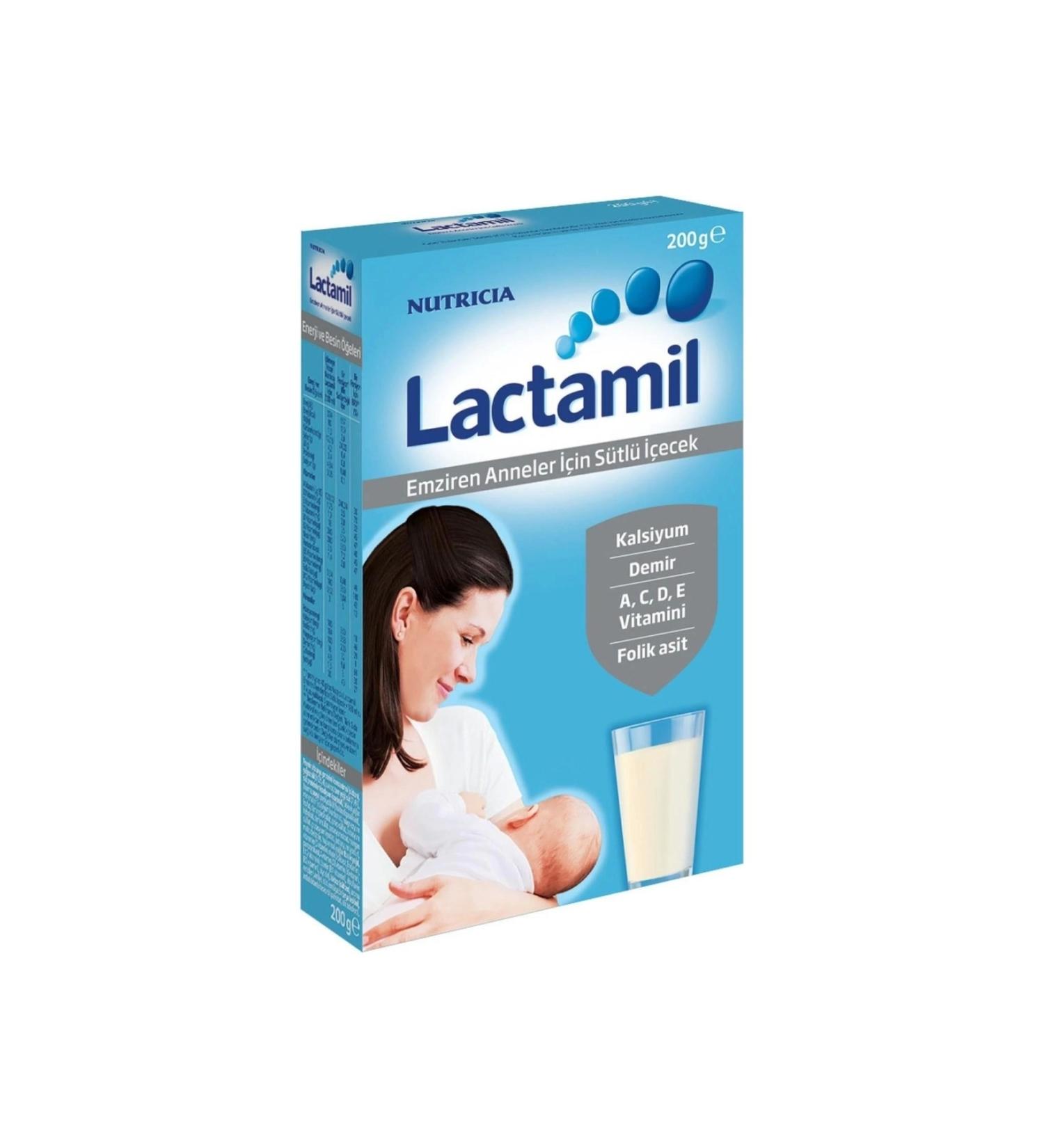 Lactamil Milk Drink for Breastfeeding Mothers 200 gr - Buy Online on GoSupps.com