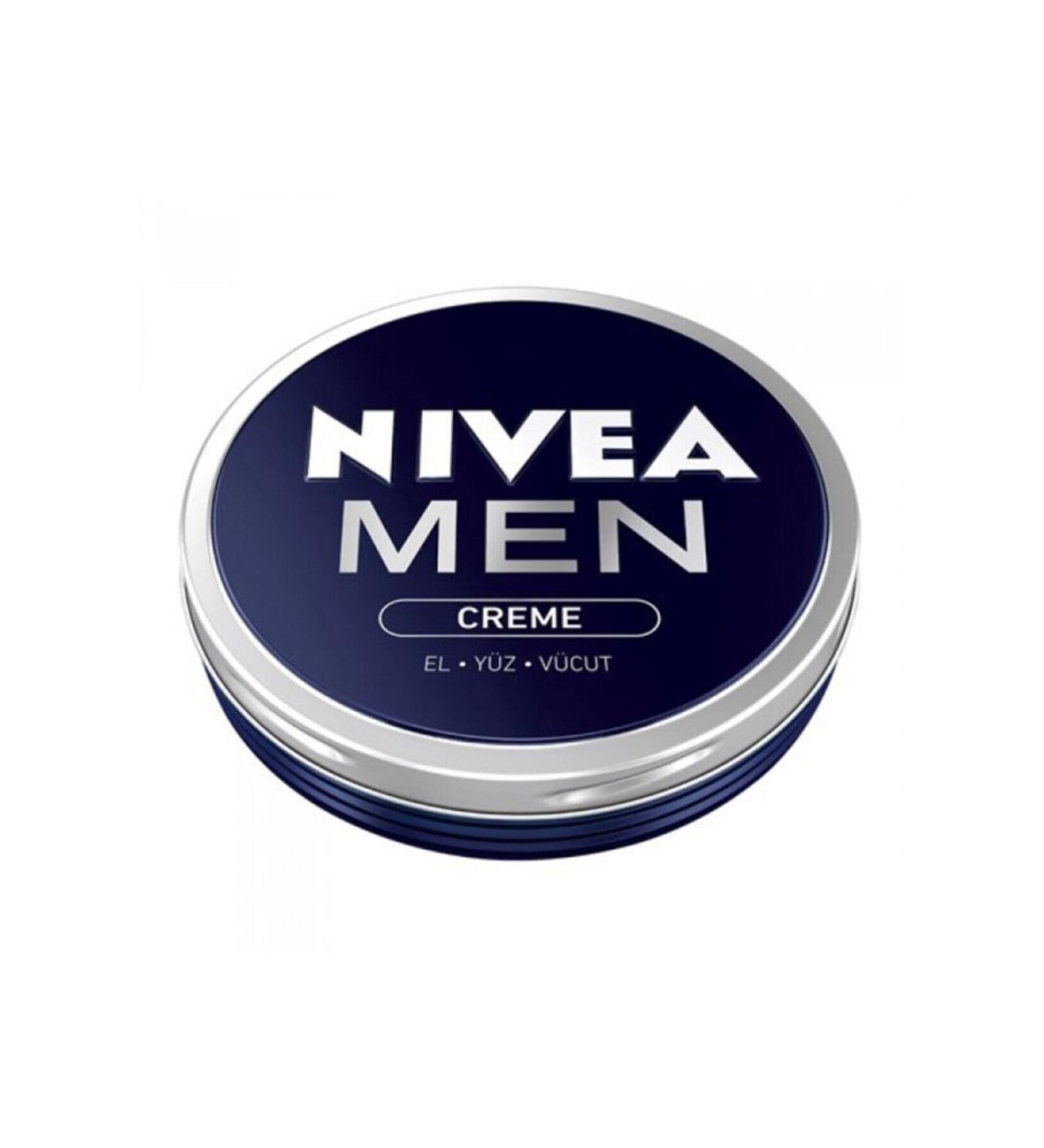 NIVEA (men) Cream 75ml (hand-face-body) - Pack of 4