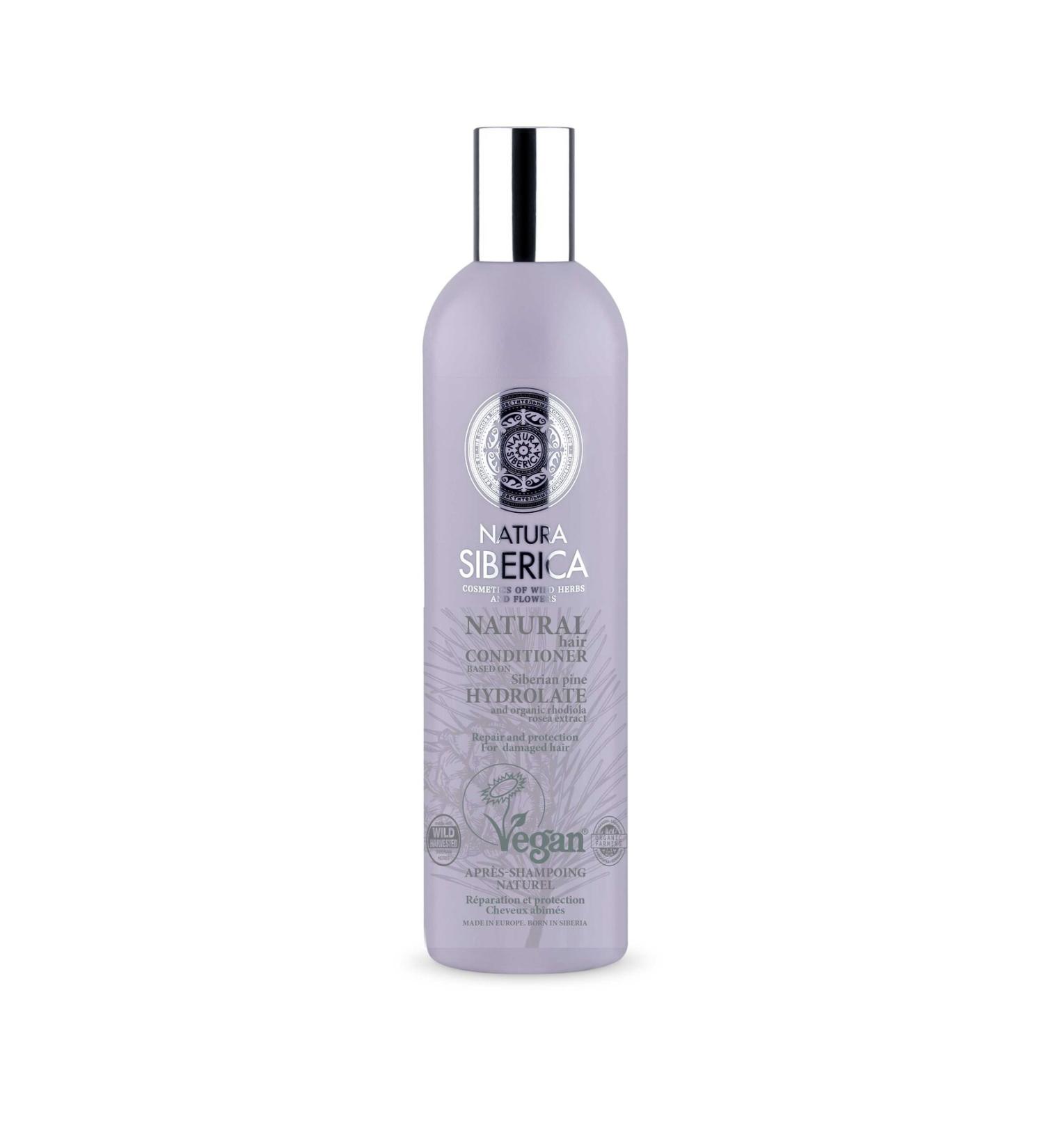 Natura Siberica NS Organic Certified Repairing and Protective Conditioner for Damaged Hair 400 ml