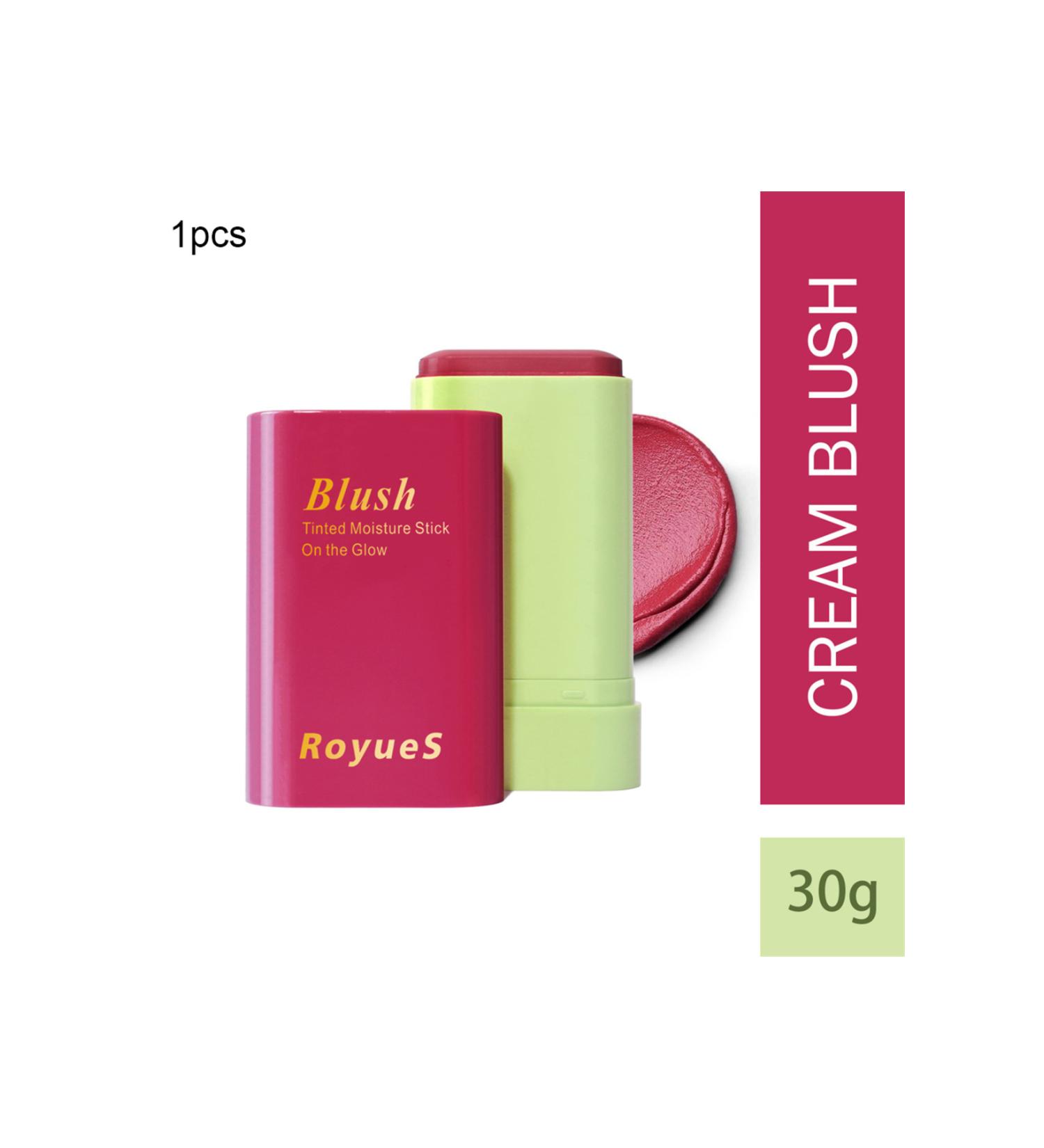 Royues Moisturizing Stick Cream Blush Soft and Moisturizing Formula High Pigmentation - Buy Online on GoSupps.com