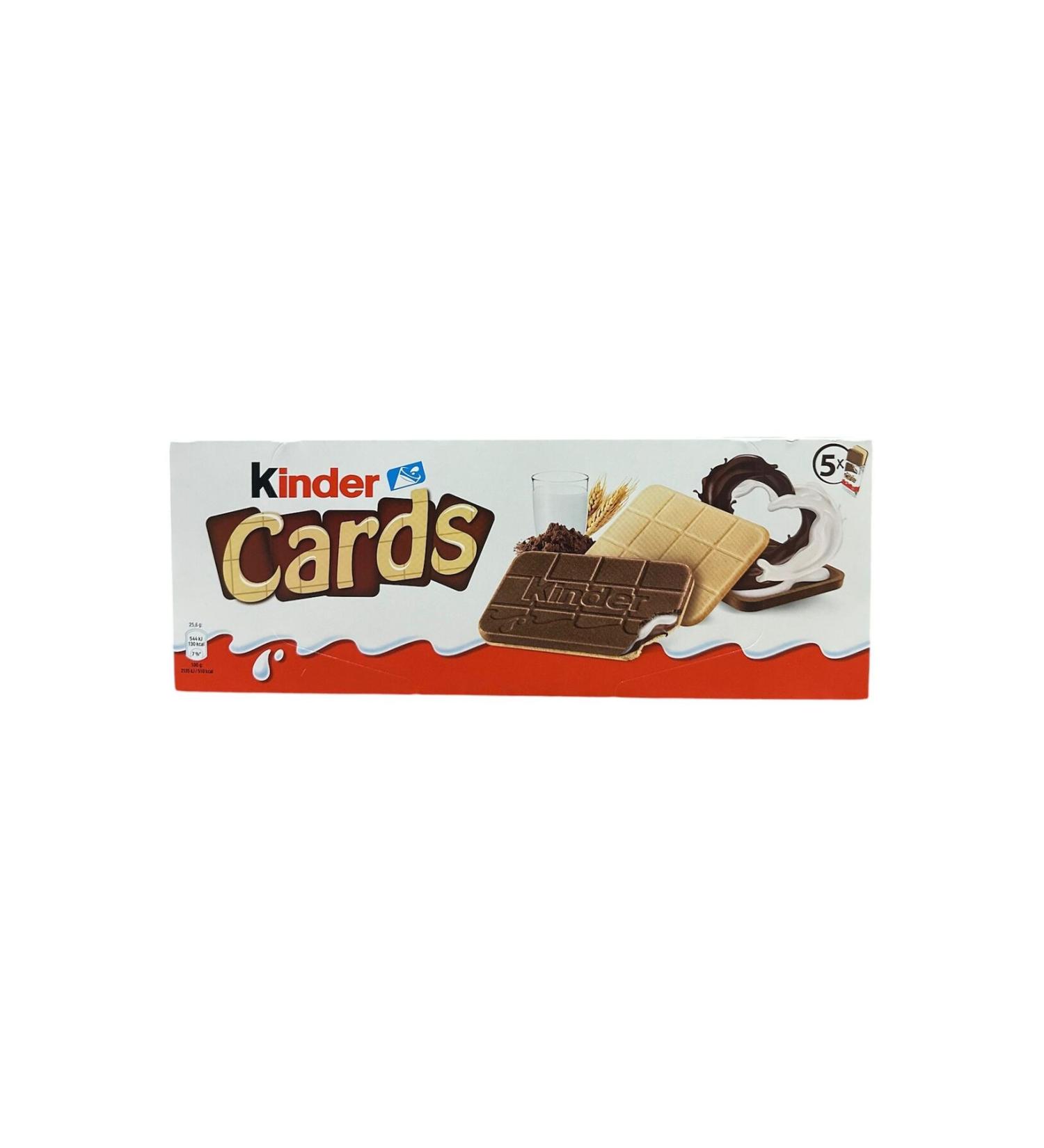Kinder K NDER CARDS 5 PACK 128 GR *5 PACK