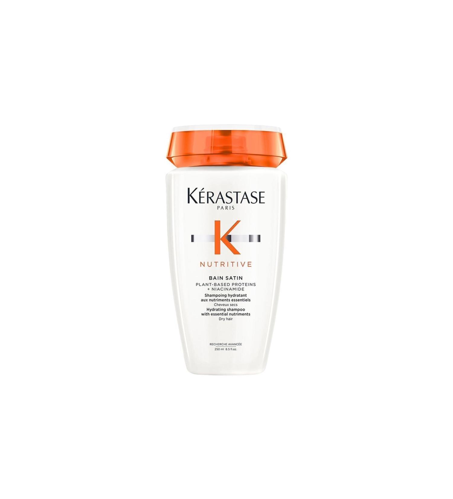 Kerastase Nutritive Bain Satin Shampoo that deeply nourishes dry hair 250 ml zerooom x7