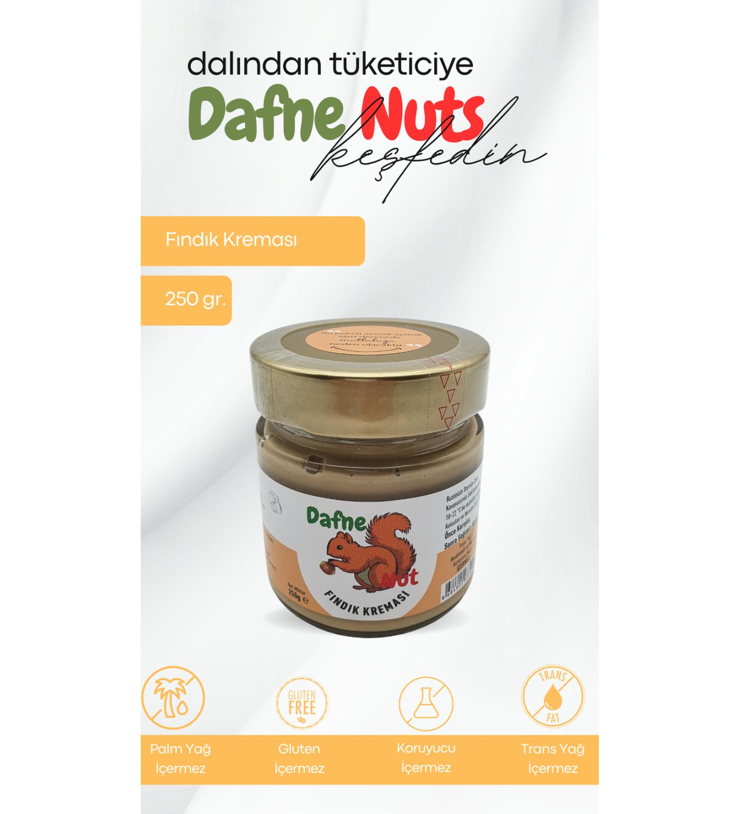 Dafne Nut Hazelnut Cream 250 gr - Buy Online on GoSupps.com