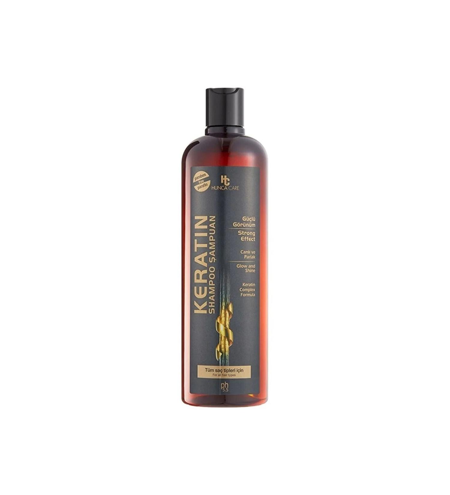 Hunca Shampoo 675 ml Keratin