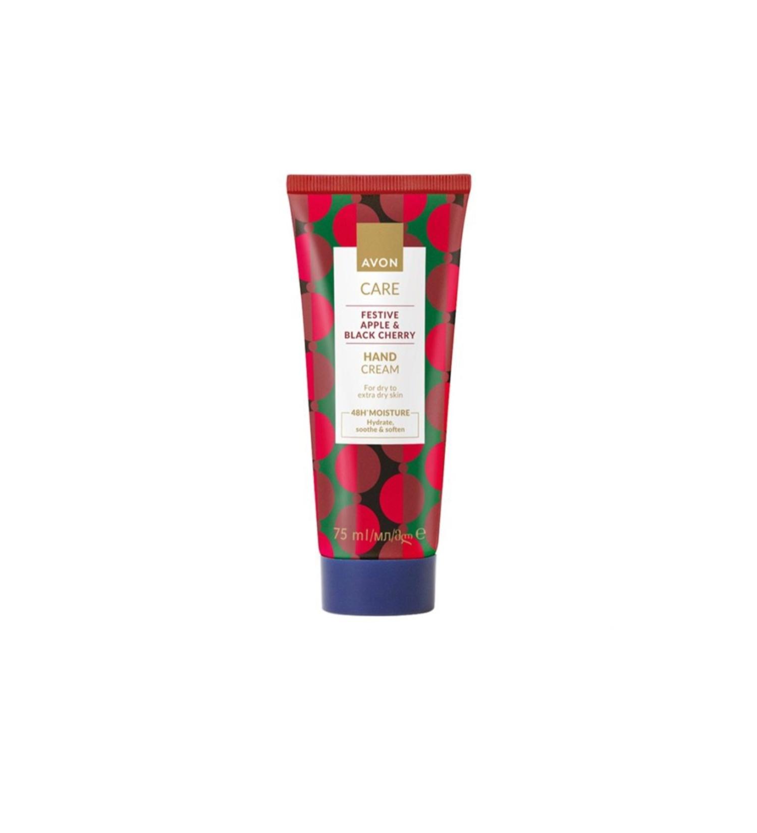 Avon Care Festive Apple and Black Cherry Hand Cream 75ml