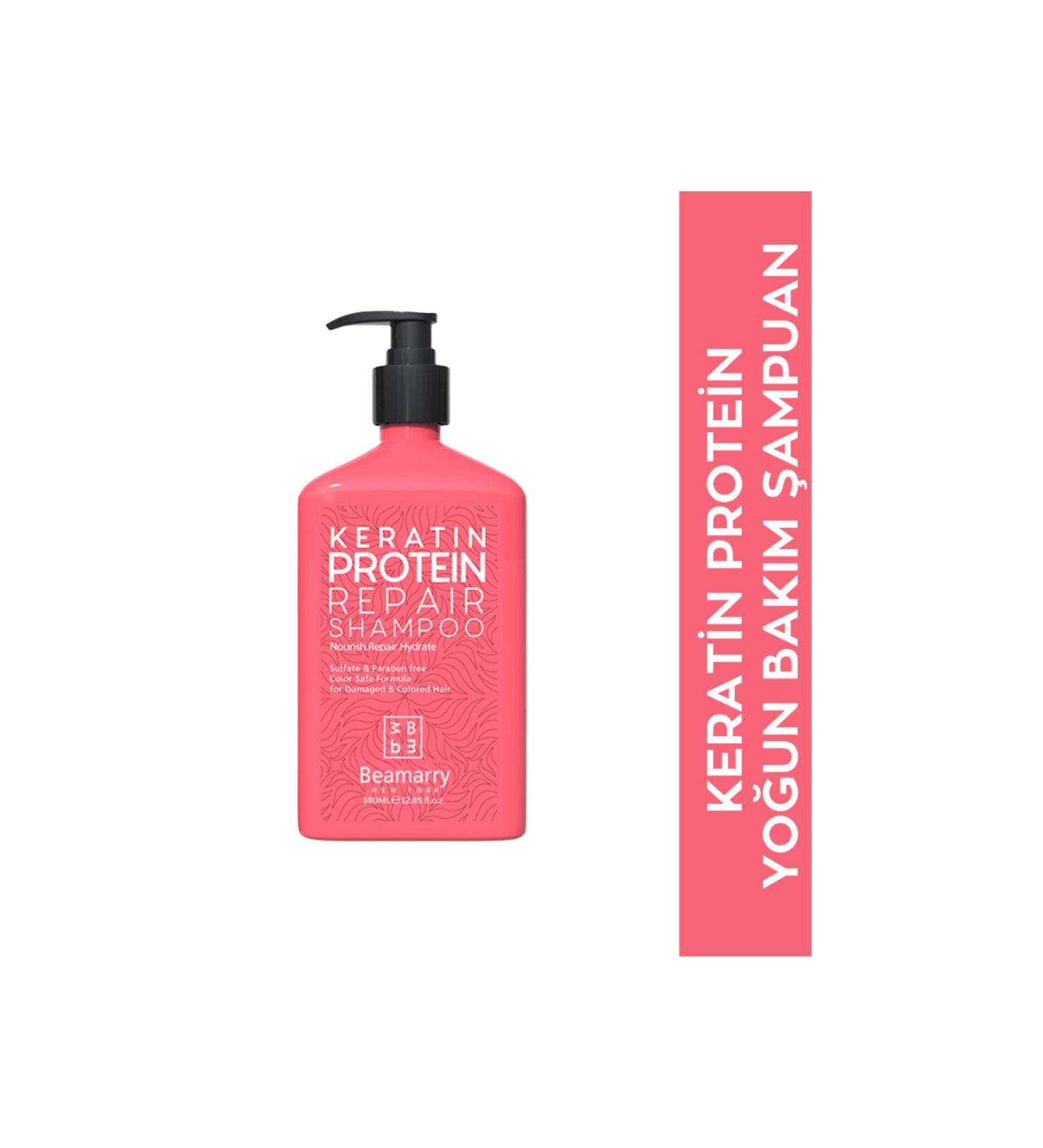 Beamarry Repair Shampoo for Chemically Treated Damaged Hair 380 ml - Buy Online on GoSupps.com