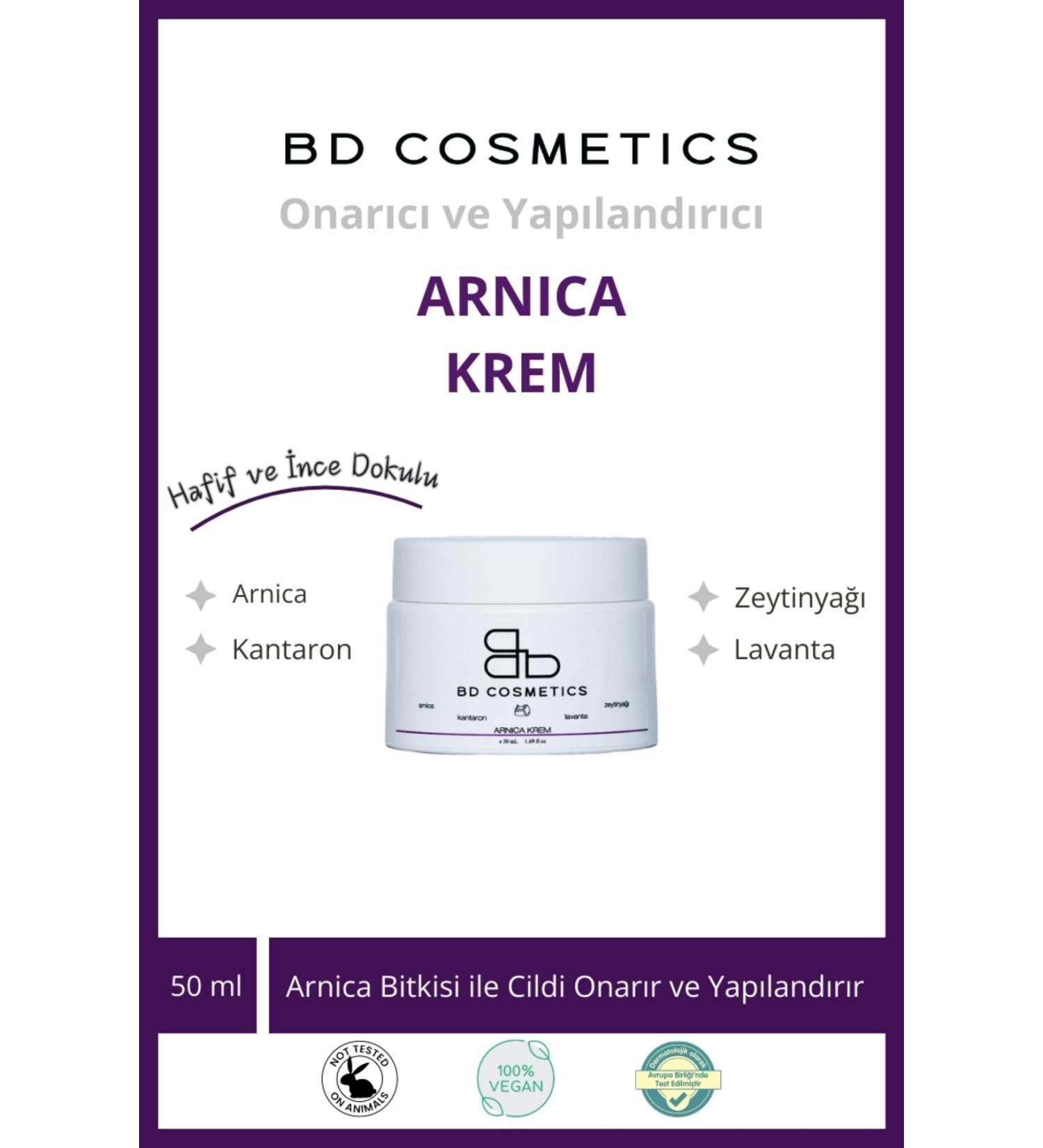 Bd Pharma Bd Cosmetics Arnica Repair Cream 50 ml - Buy Online on GoSupps.com