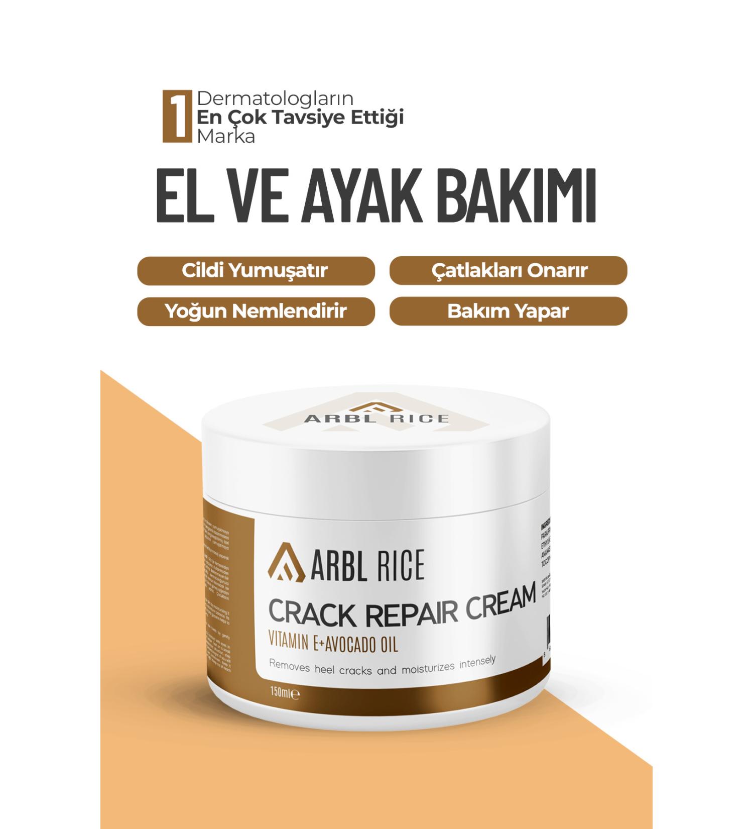 ARBLRICE Softening Toenail Whitening Effect Heel Crack Deodorizing Moisturizing Foot Care Cream - Buy Online on GoSupps.com