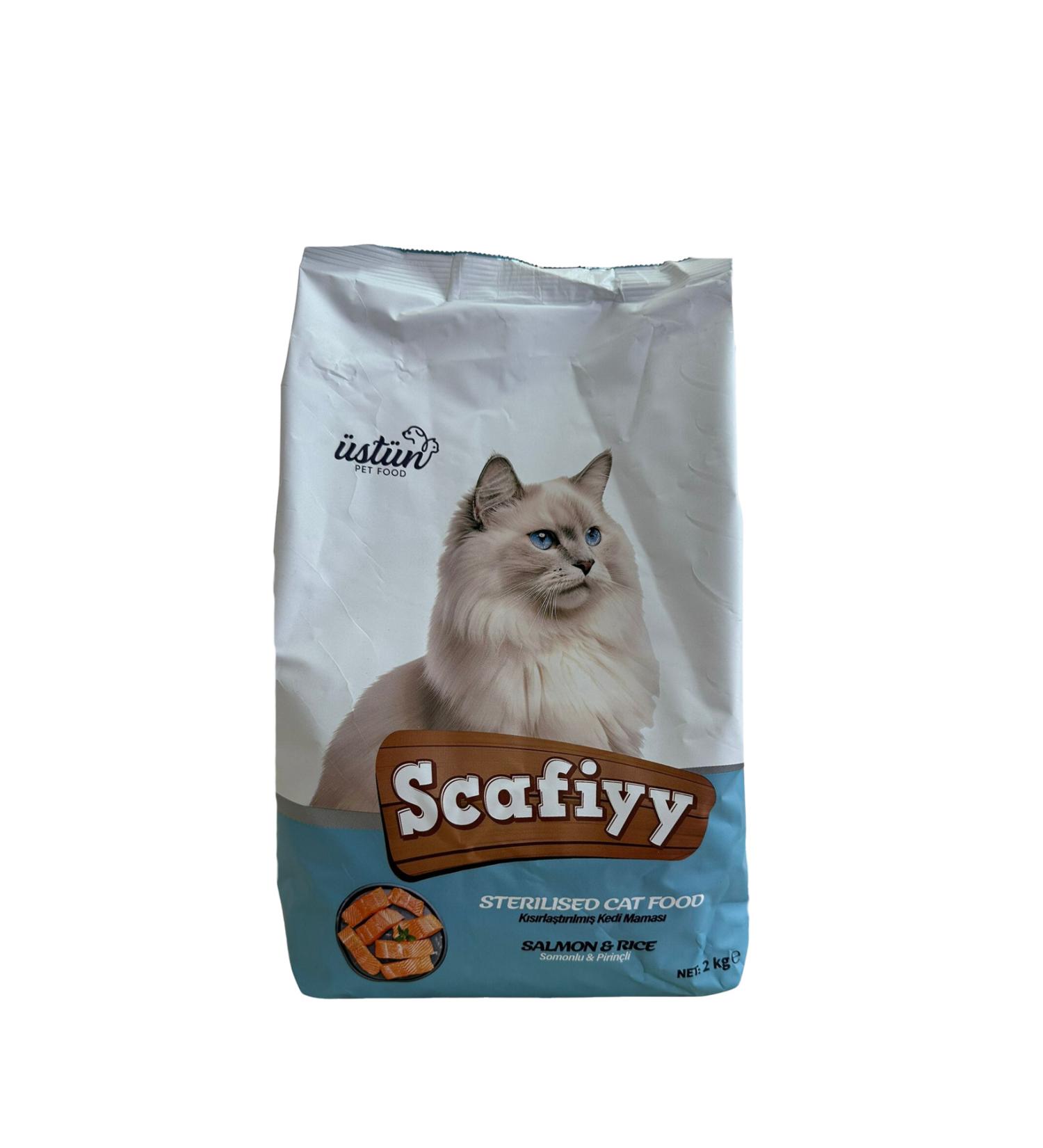 SCAF YY Salmon Neutered Cat Food 2 Kg