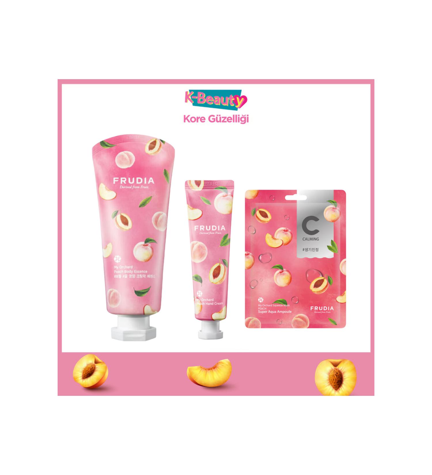 Frudia My Orchard Peach Body Lotion - Hand Cream - Mask 3 Piece Set - Buy Online on GoSupps.com