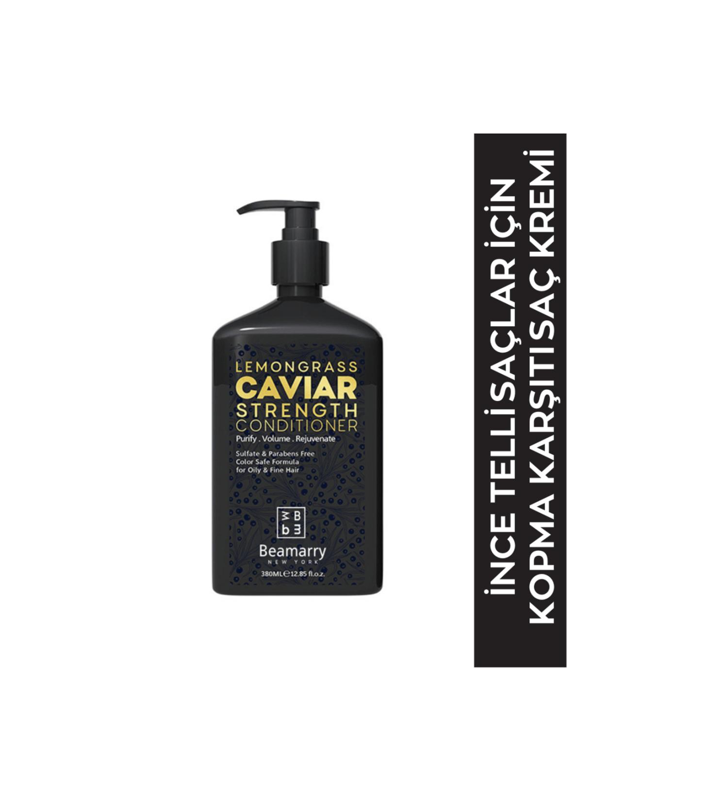 Beamarry Caviar Lemongrass Strengthening Volumizing Fine Oily Hair Series 380 ml