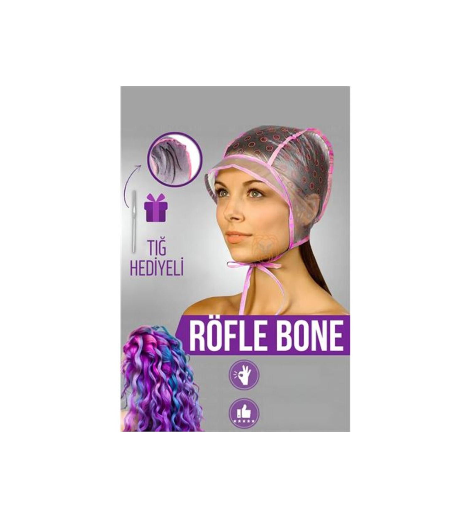 Findit ModaCar Highlight Bonnet Crochet Hair Color Bonnet