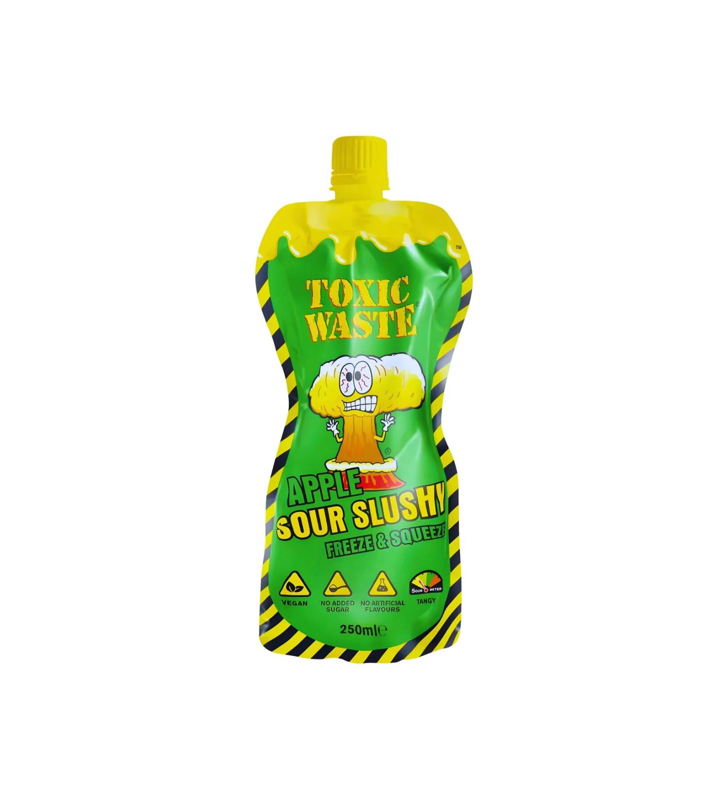Toxic Waste Apple Sour Slushy 250ml