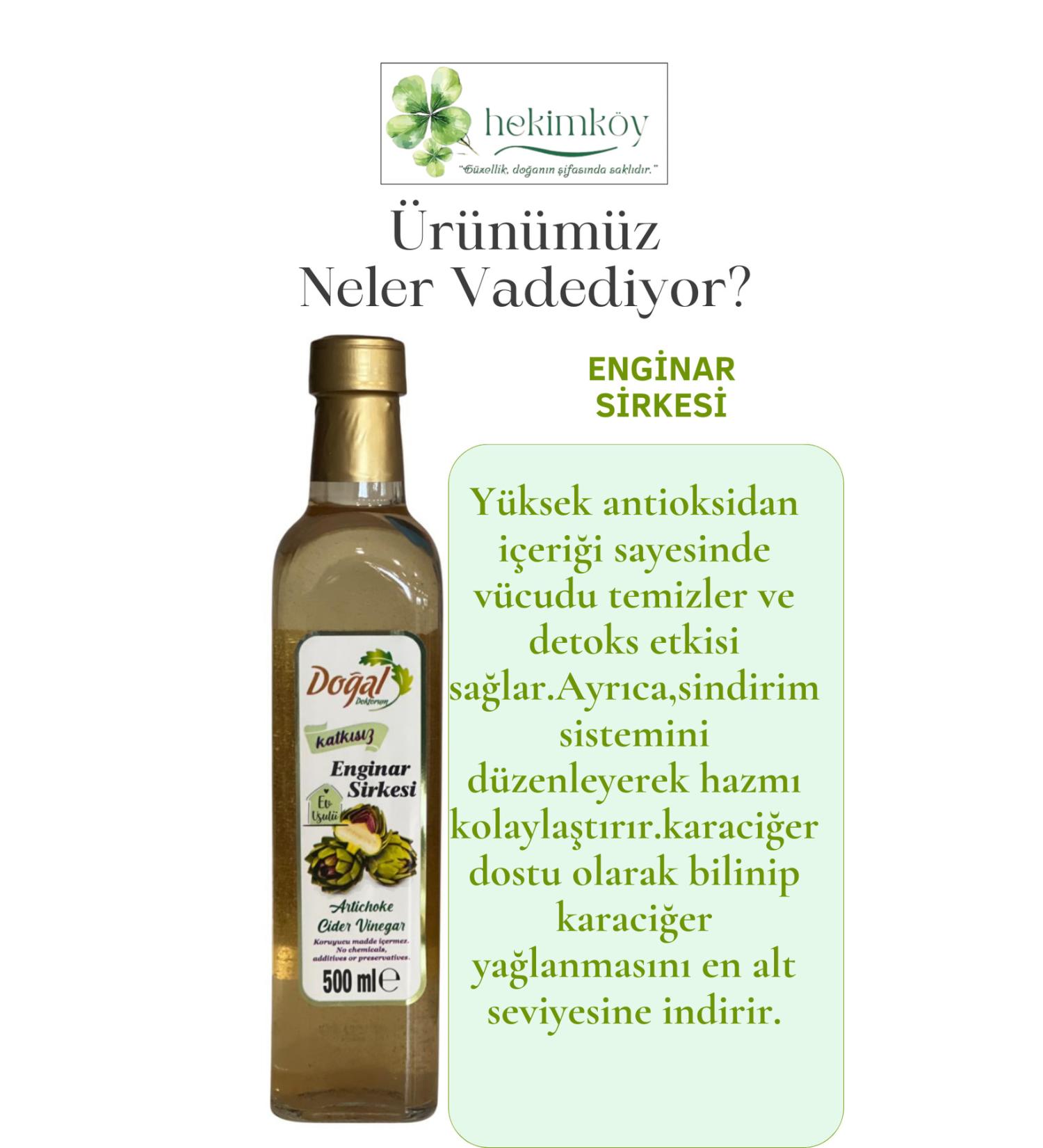 Natural ARTICHOKE VINEGAR 500ML