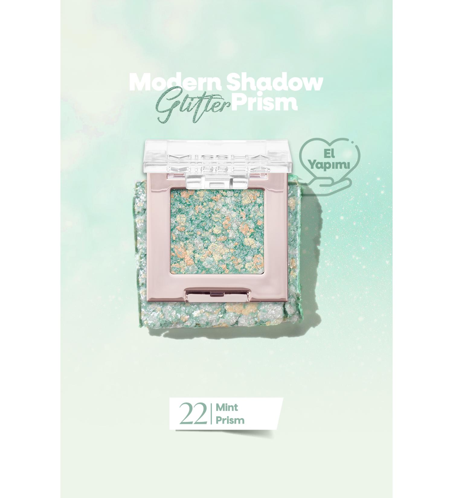 Missha Non-Clumping Handmade Holographic Glitter Eyeshadow Modern Shadow Glitter Prism (No.22 Mint Prism) - Buy Online on GoSupps.com