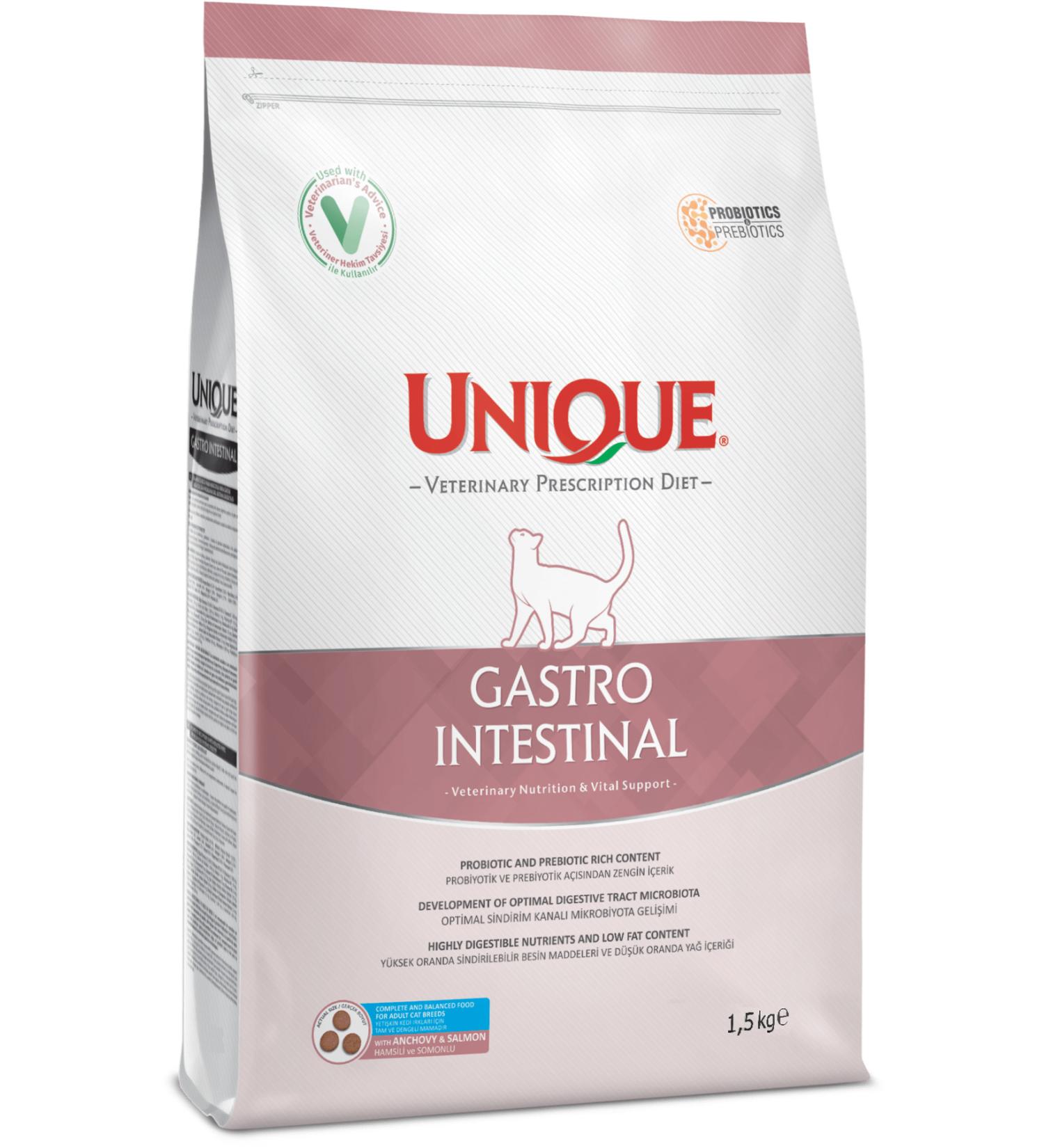 Unique Gastro Intestinal Cat Food 1.5 Kg