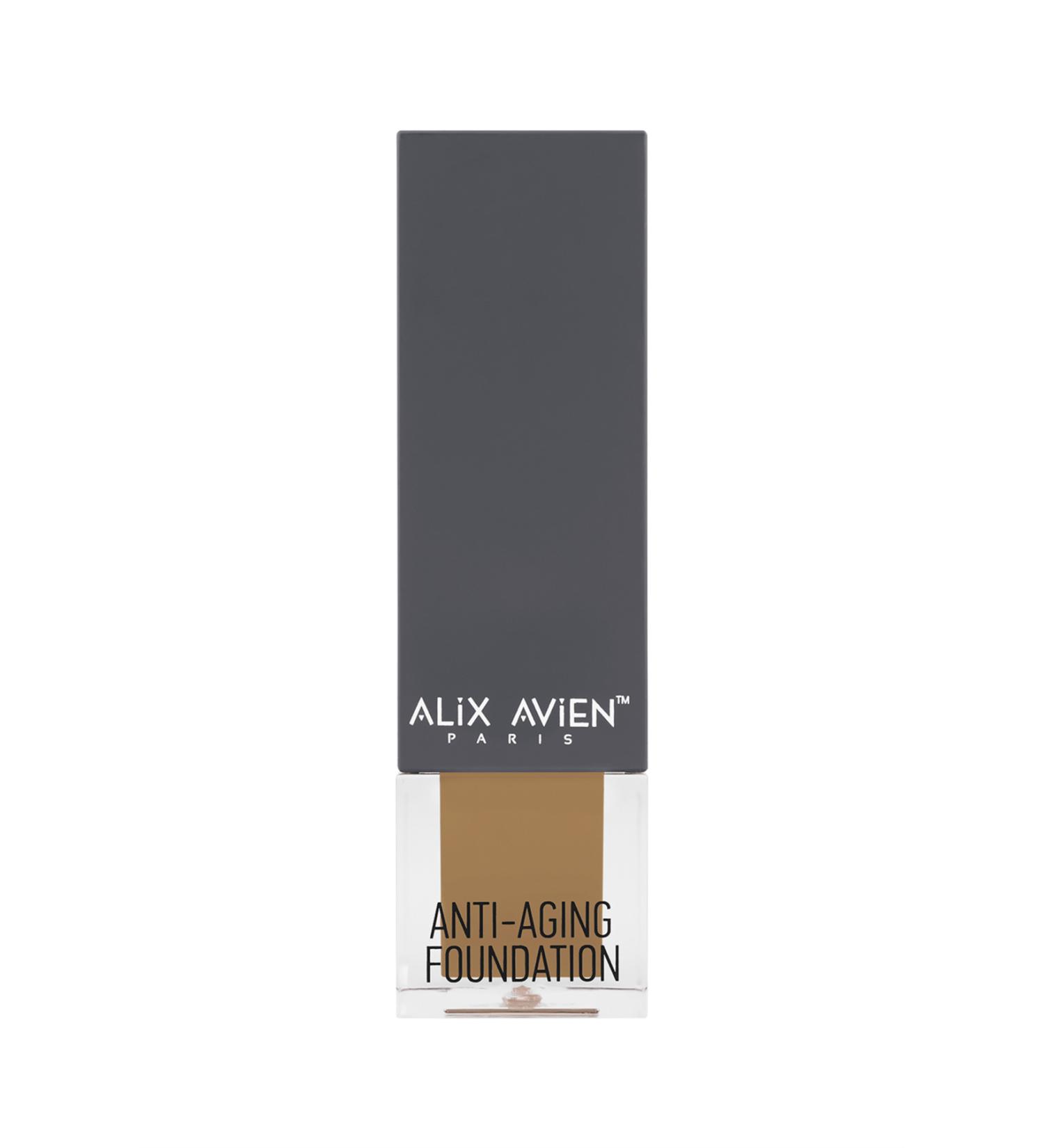 Alix Avien Anti Aging Foundation - Anti Aging Foundation 512 Warm Brown Spf 15 - 35 ml - Buy Online on GoSupps.com