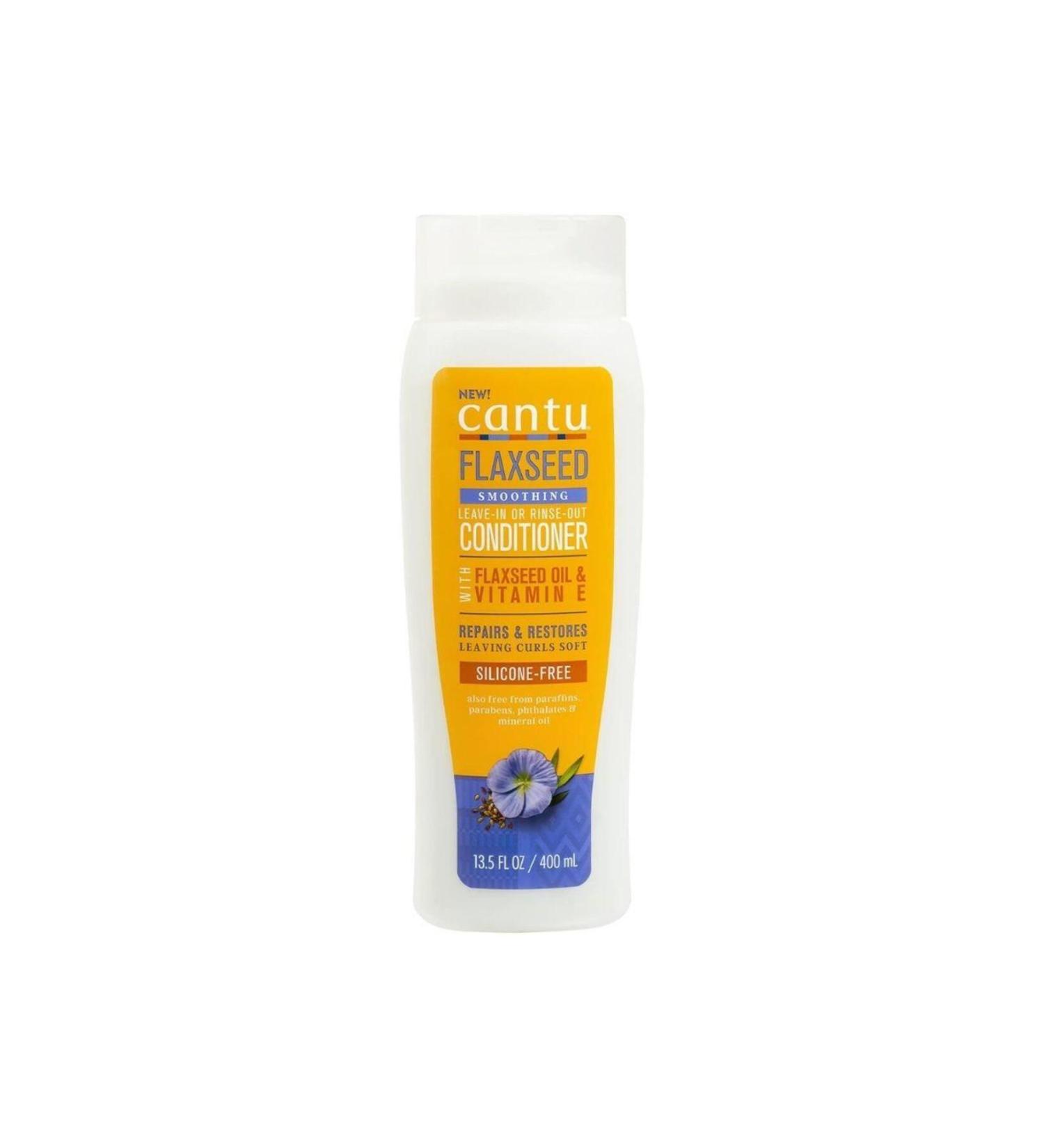 Cantu Flaxseed Smoothing Rinse/Leave-in Conditioner 400 ml