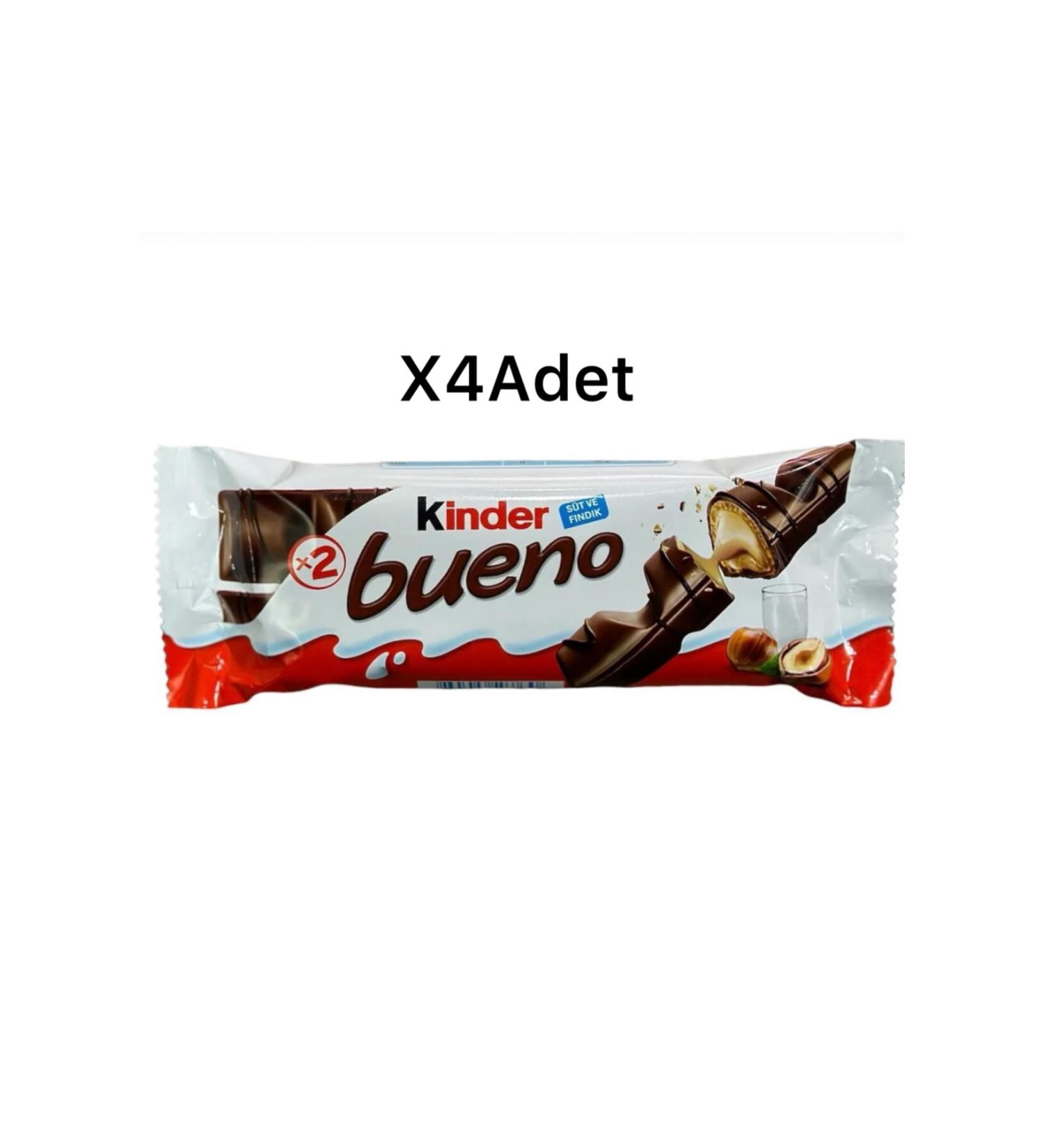 Kinder Bueno 39 gr X 4 Pack