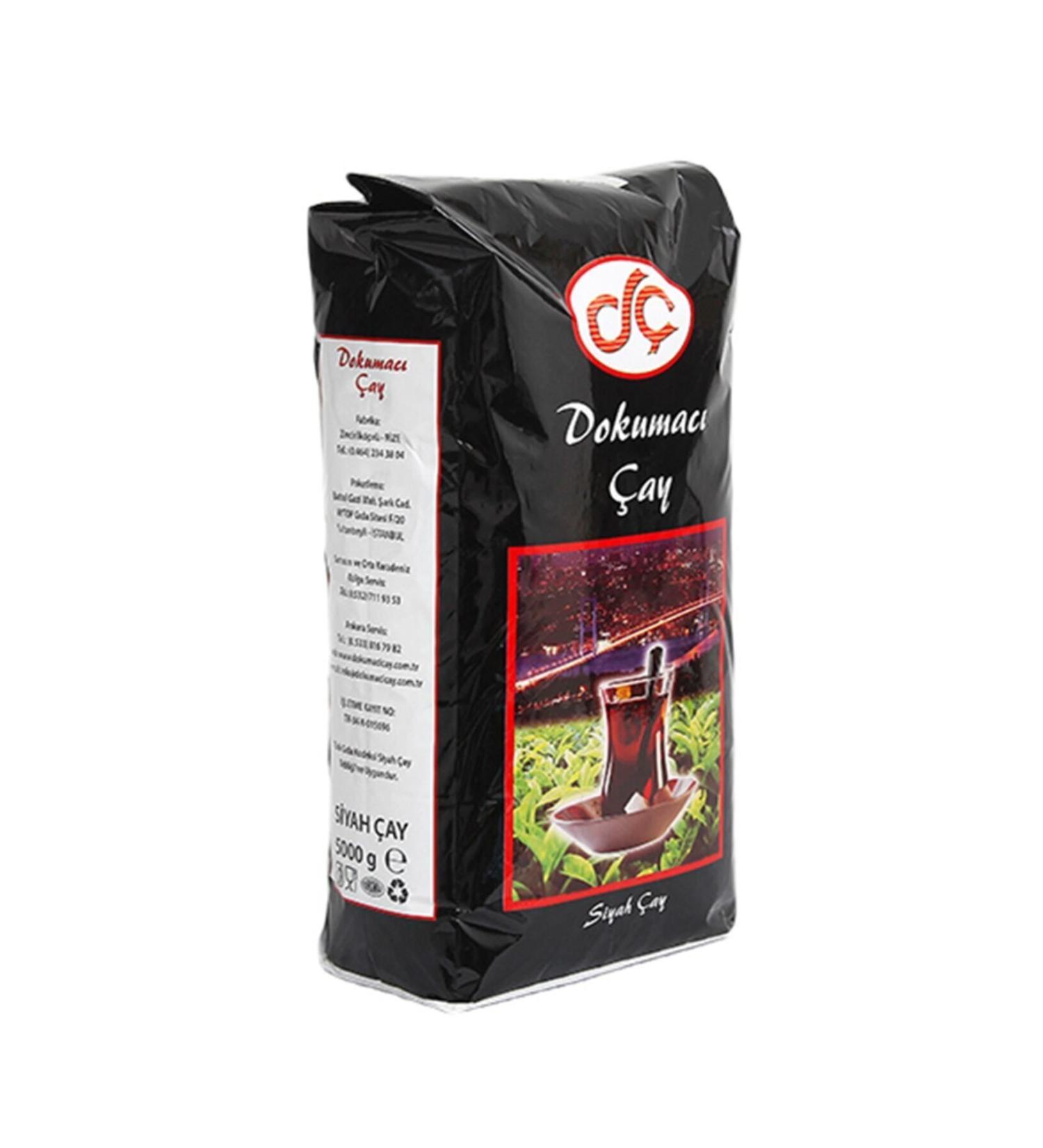 Dokumac Black Loose Tea 5 kg - Buy Online on GoSupps.com