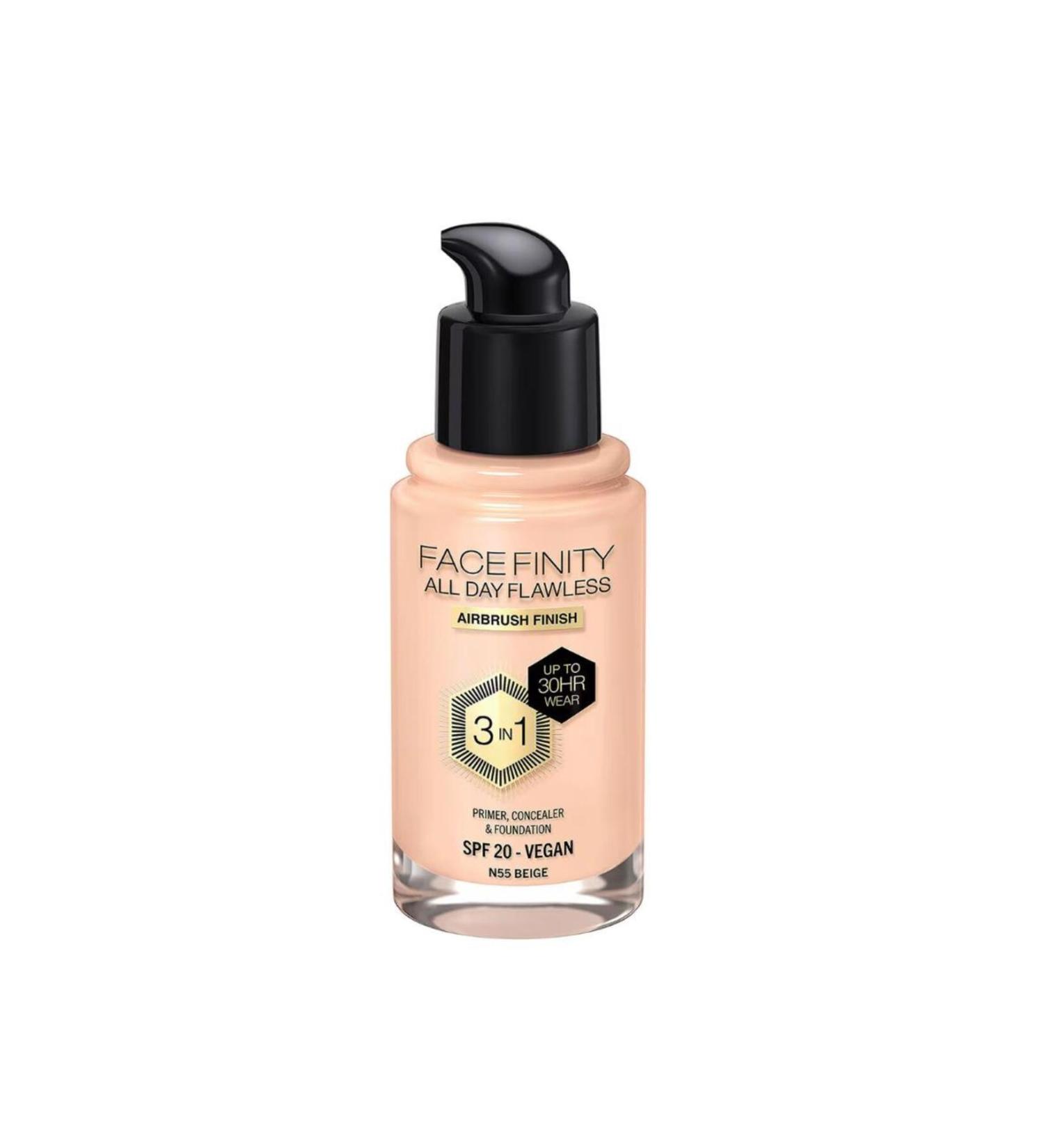 Max Factor FACEFINITY 3IN1 FDT NO:55 BEIGE
