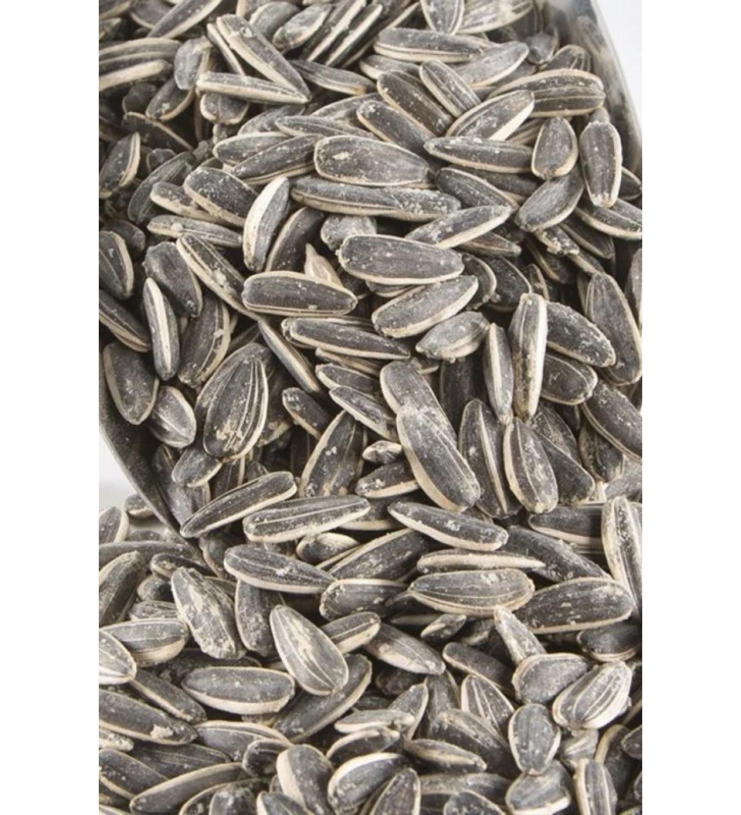 NEF SSO Black Sunflower Seeds Lightly Salted Roasted 1000 g