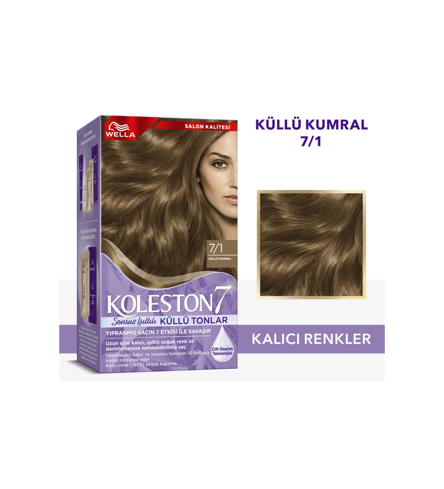 Wella Koleston Kit7/1 Ash Blonde - Buy Online on GoSupps.com