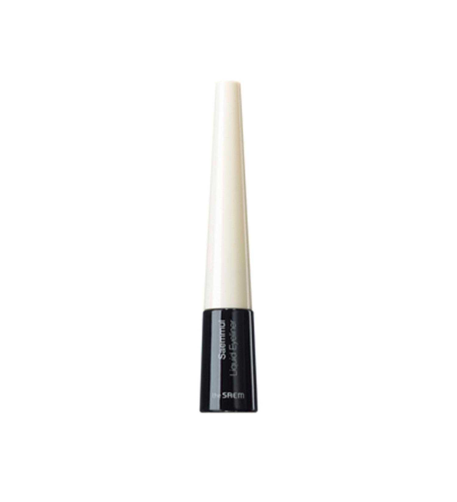 The Saem Waterproof Liquid Eyeliner - Saemmul Liquid Eyeliner - Deep Black