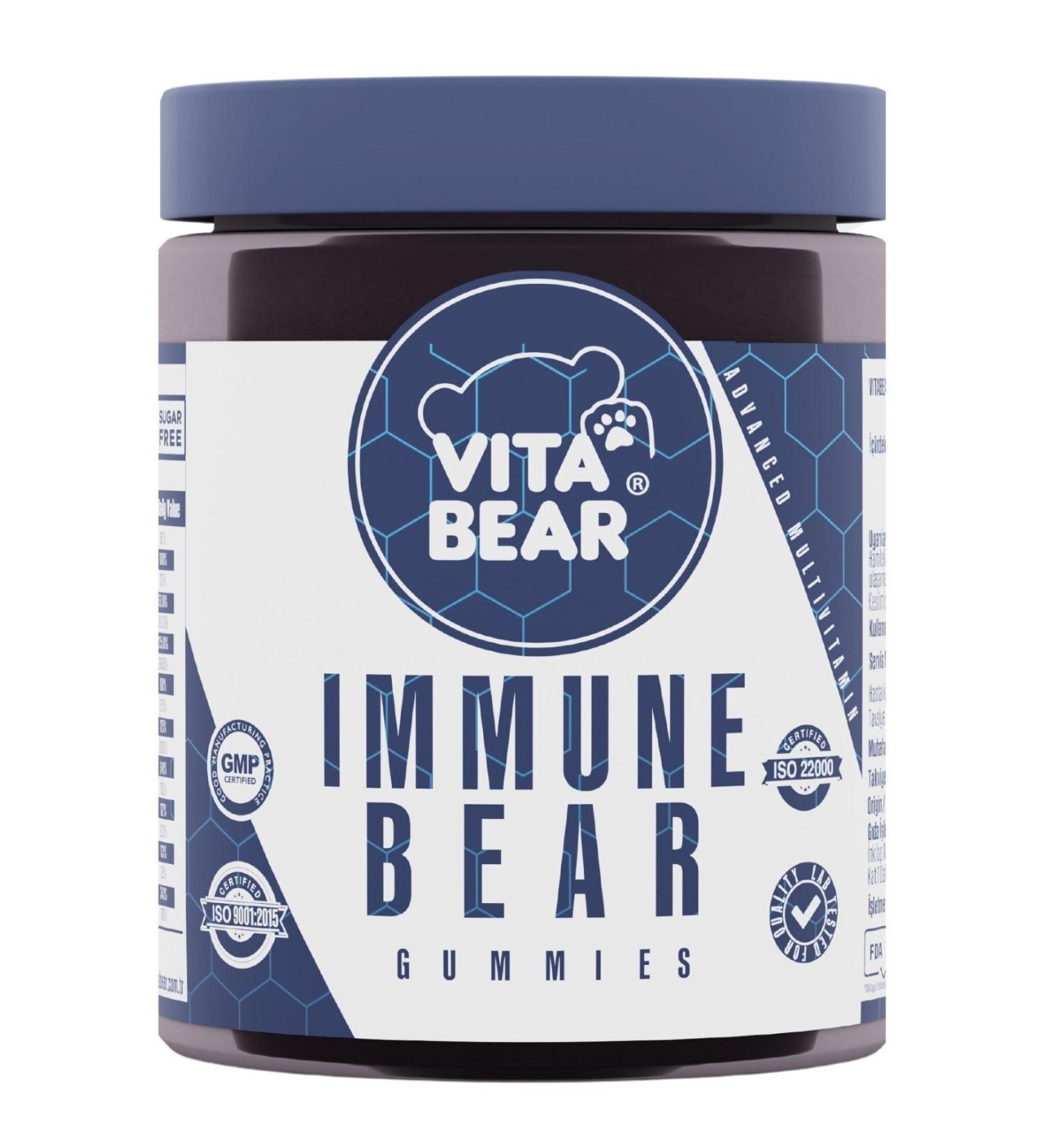Vita Bear Advanced Immune Multivitamin - For Strong Immunity and an Energetic Day - Buy Online on GoSupps.com