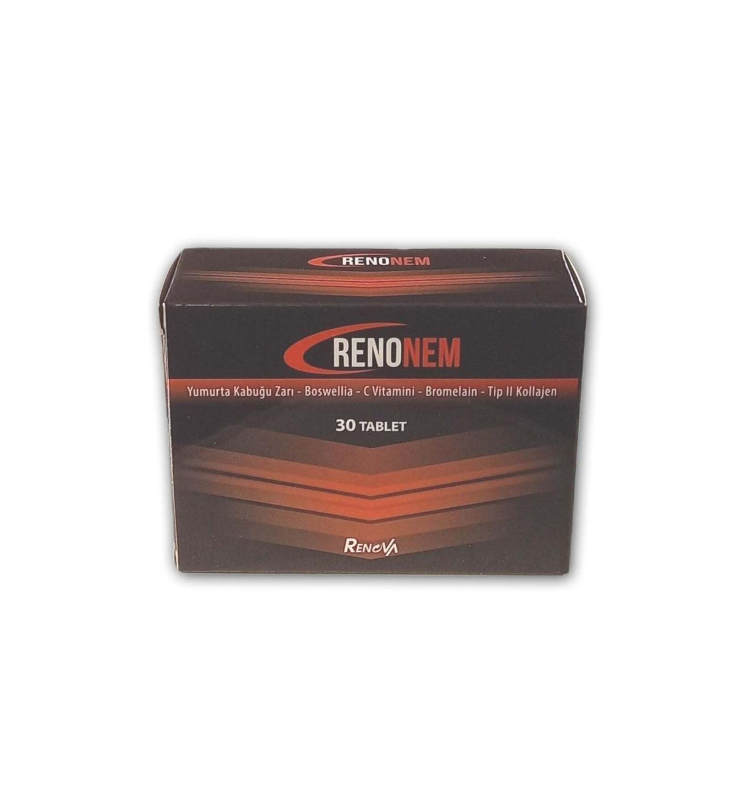 Renova Renonem Eggshell Membrane 30 Tablets