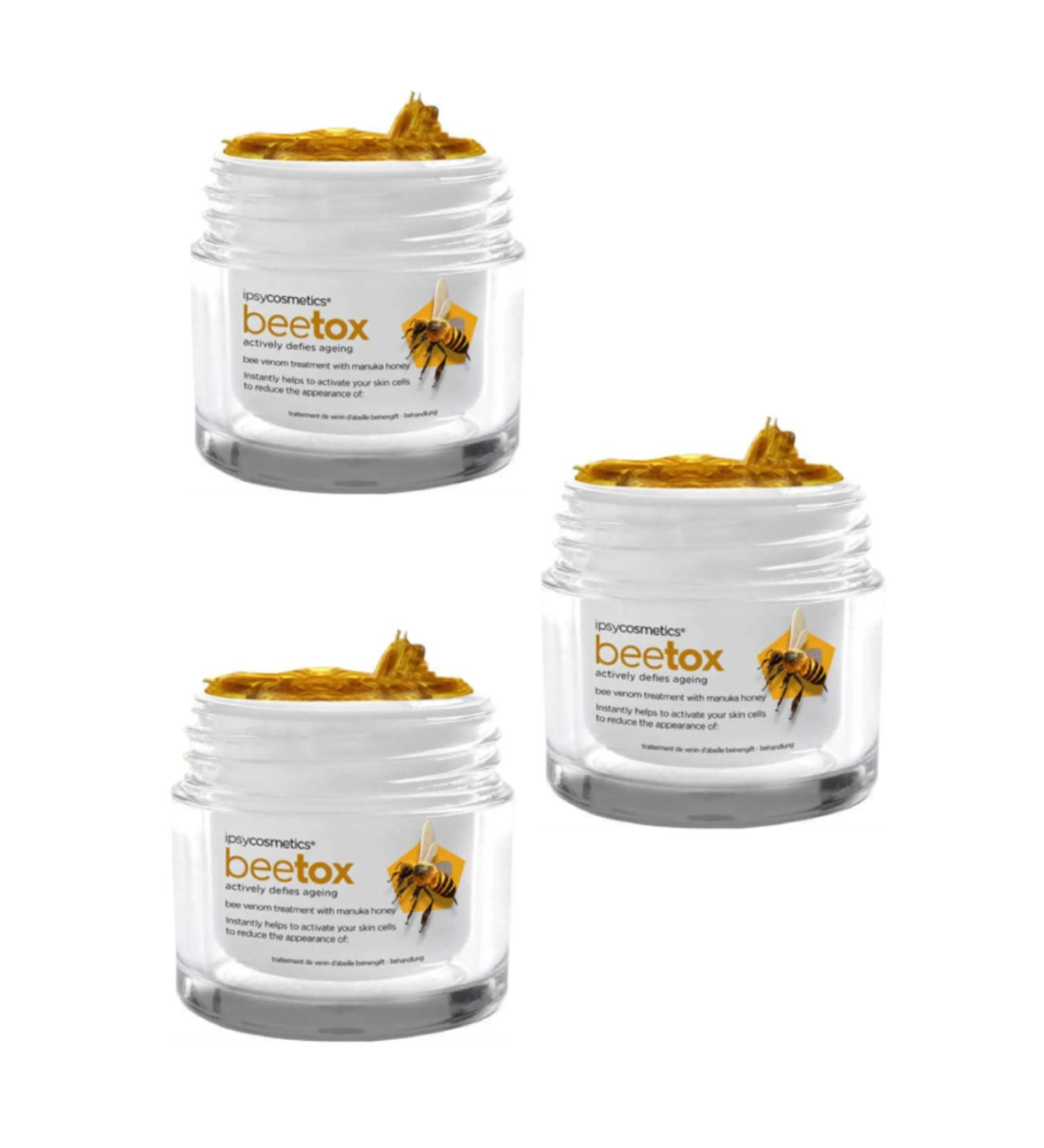 Personal ECZA Bee Tox Bee Venom Anti-Wrinkle Cream 100 ml x 3 pieces