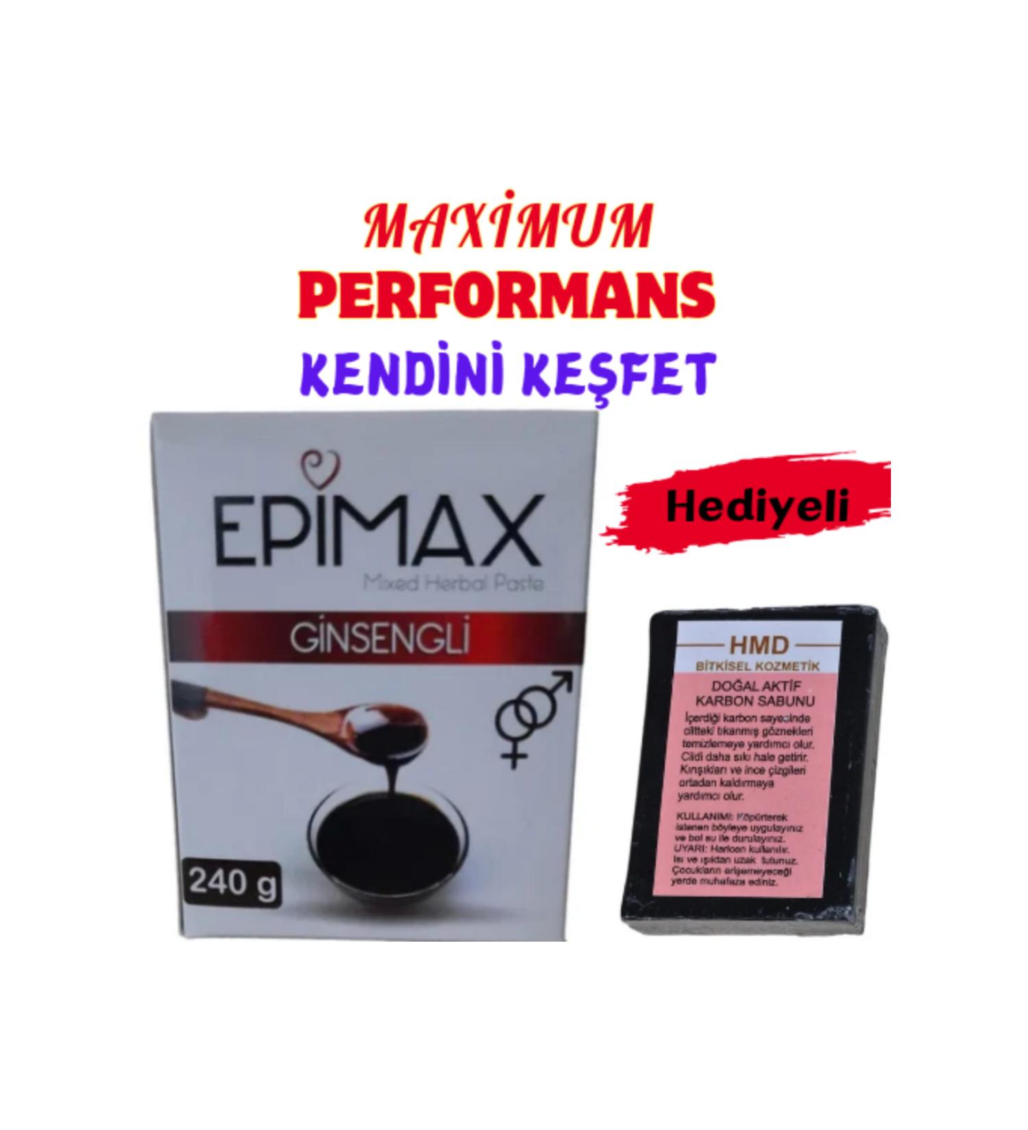 Epimax Ginseng Herbal Mix Paste 240 Gr (PERFORMANCE STRENGTH ENERGY INCREASING) - Buy Online on GoSupps.com