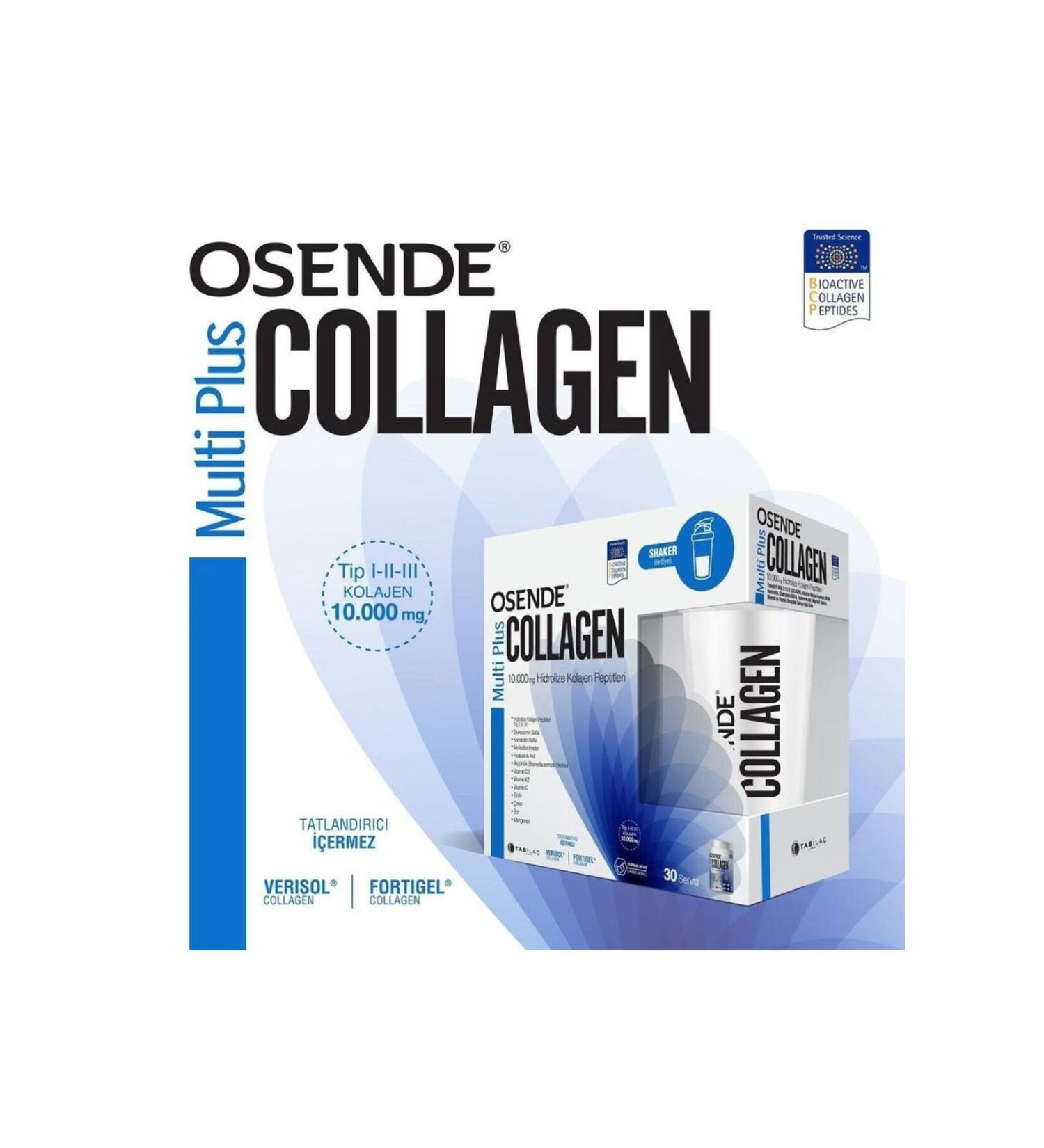Tab la OSENDE Multi Plus Collagen (Collagen Shaker)