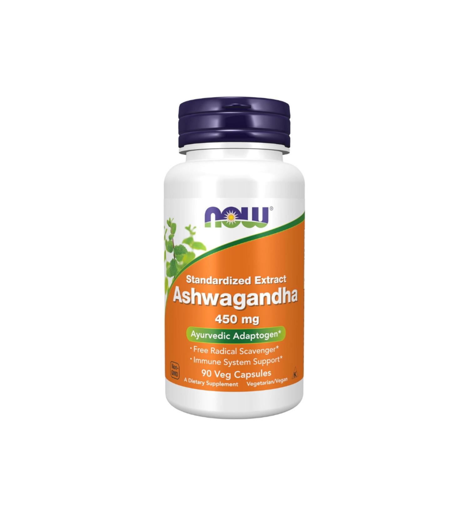 Now Foods Ashwaganda Extract 90 Capsules - Buy Online on GoSupps.com
