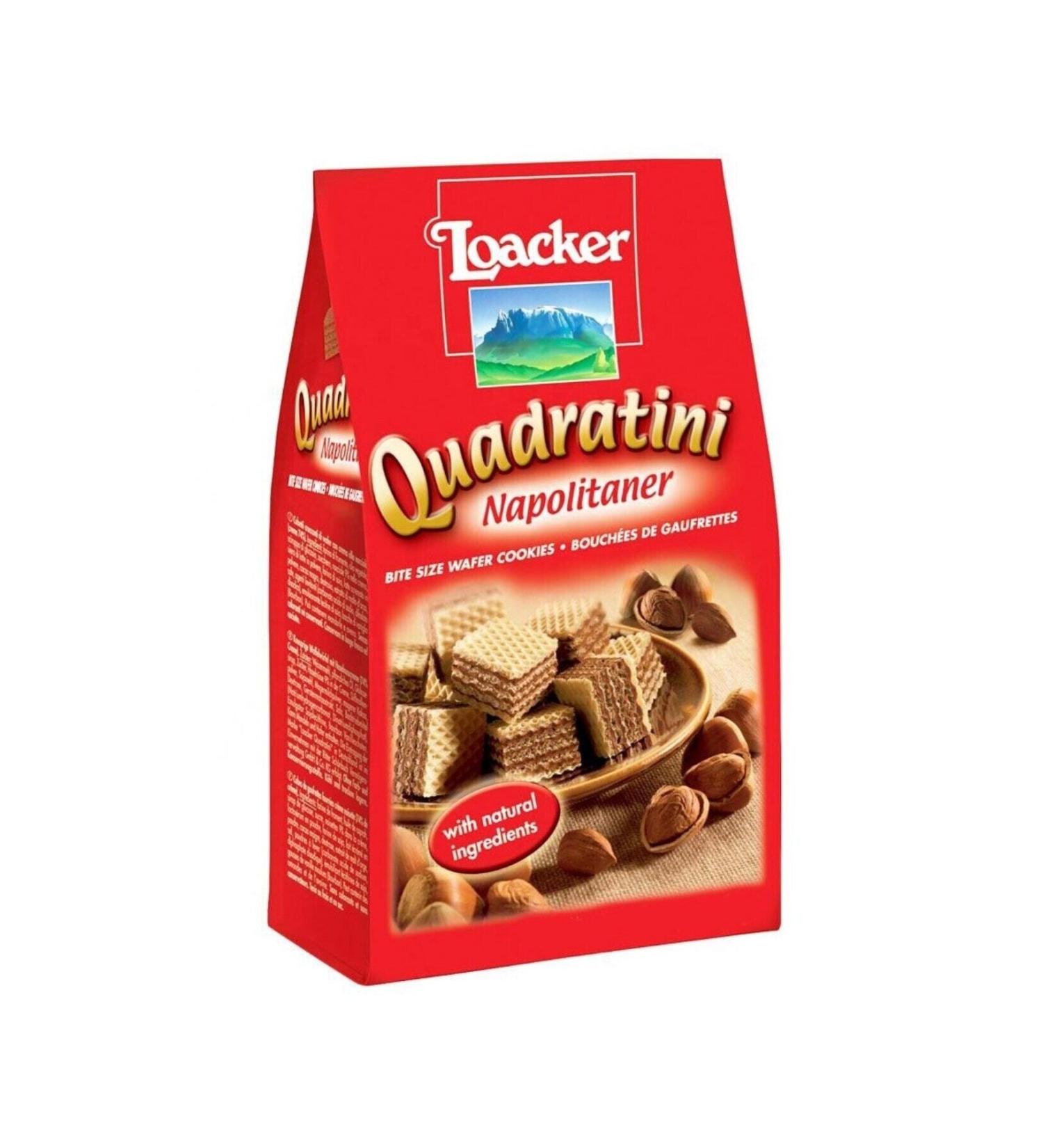 Loacker Hazelnut Wafer 125 gr Italy