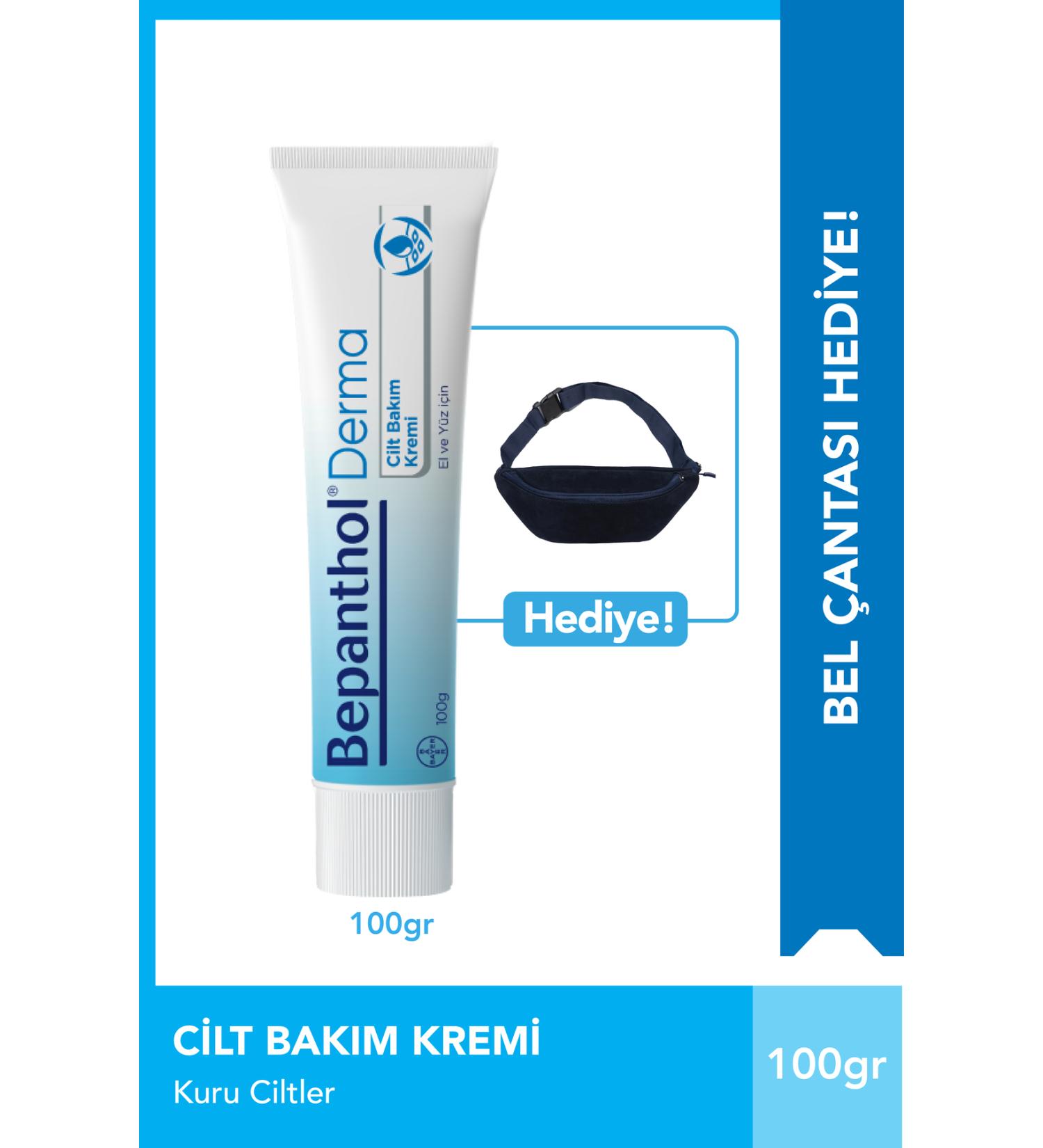 Bepanthol Derma Skin Care Cream 100g Waist Bag Gift - Buy Online on GoSupps.com