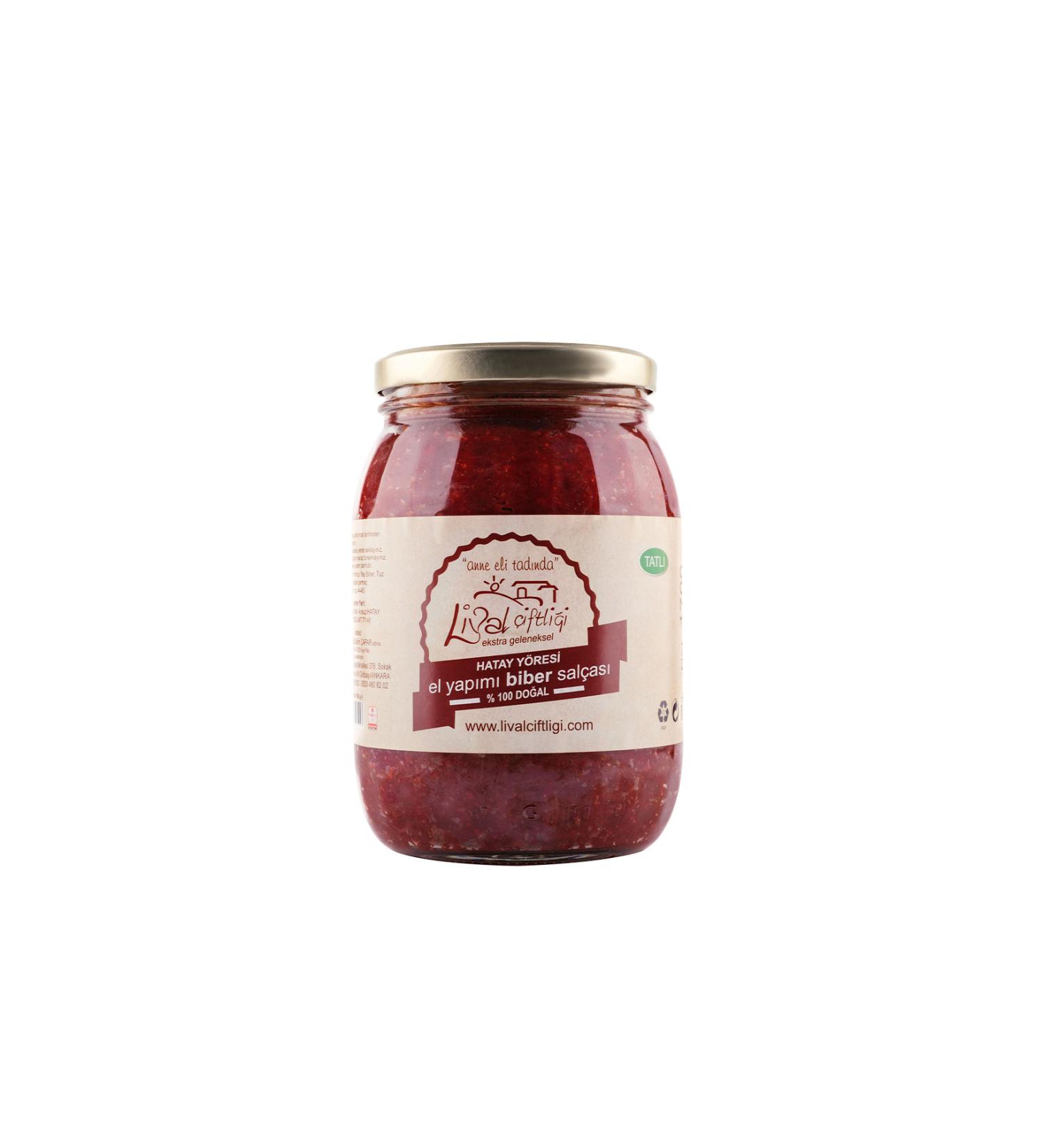 L VAL FARM Handmade Sweet Pepper Paste 1700 gr
